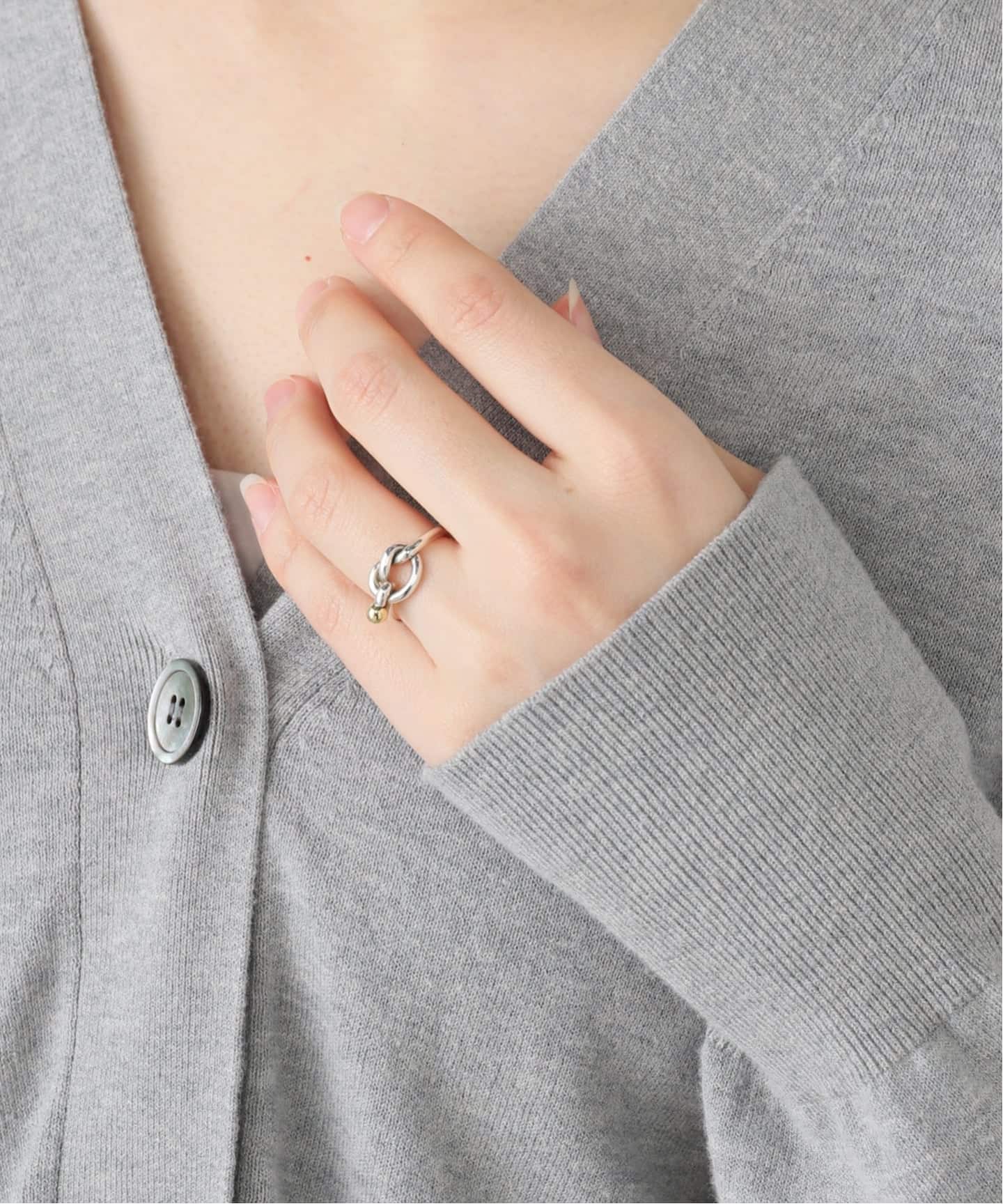 VINTAGE TIFFANY&Co./ティファニー】 Love knot ring（リング