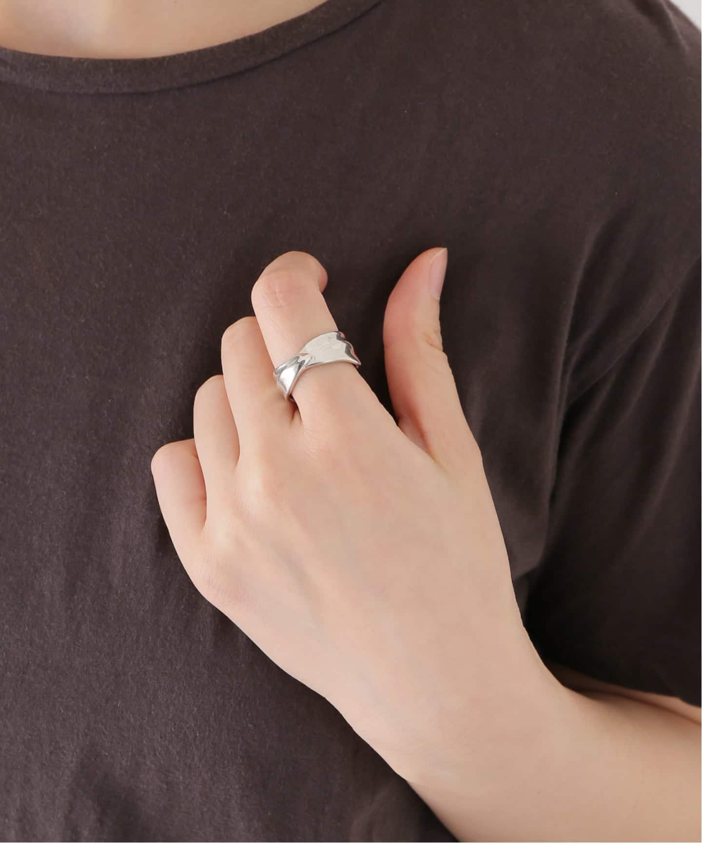VINTAGE TIFFANY&Co./ティファニー】Leaf ring（リング