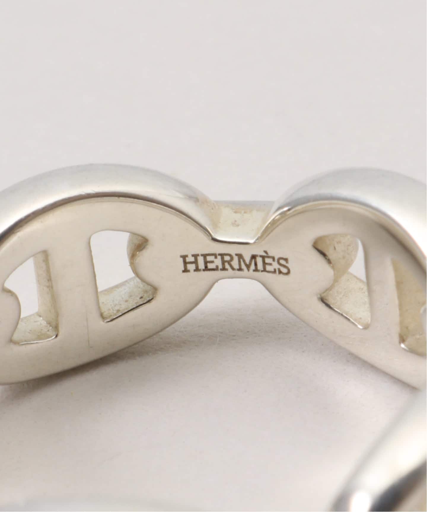 VINTAGE HERMES/エルメス】 Enchainee ring pm（リング