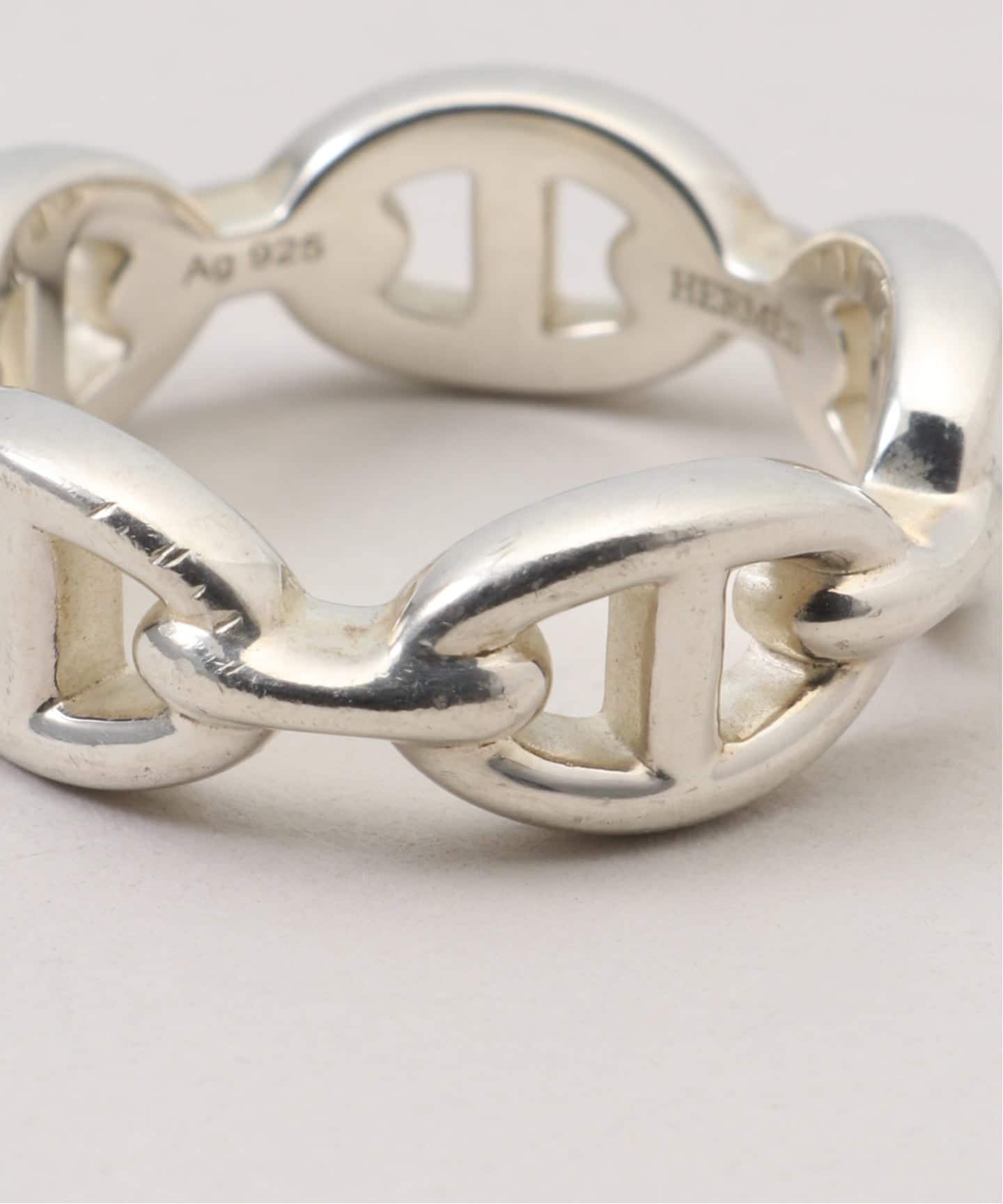 VINTAGE HERMES/エルメス】 Enchainee ring pm（リング