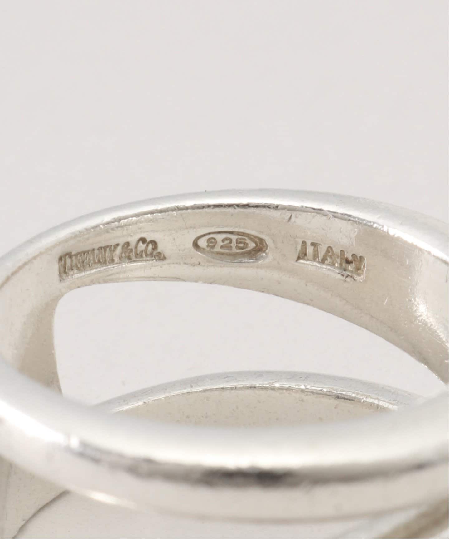 VINTAGE TIFFANY&Co./ティファニー】 Diagonal ring（リング