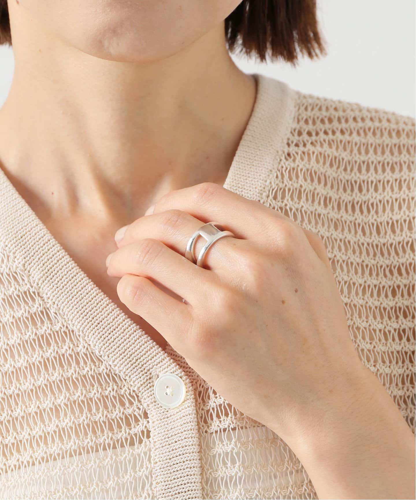 Tiffany ダイアゴナルリング　16号　シルバー925 箱付き VINTAGE TIFFANY&Co./ティファニー】 Diagonal ring（リング