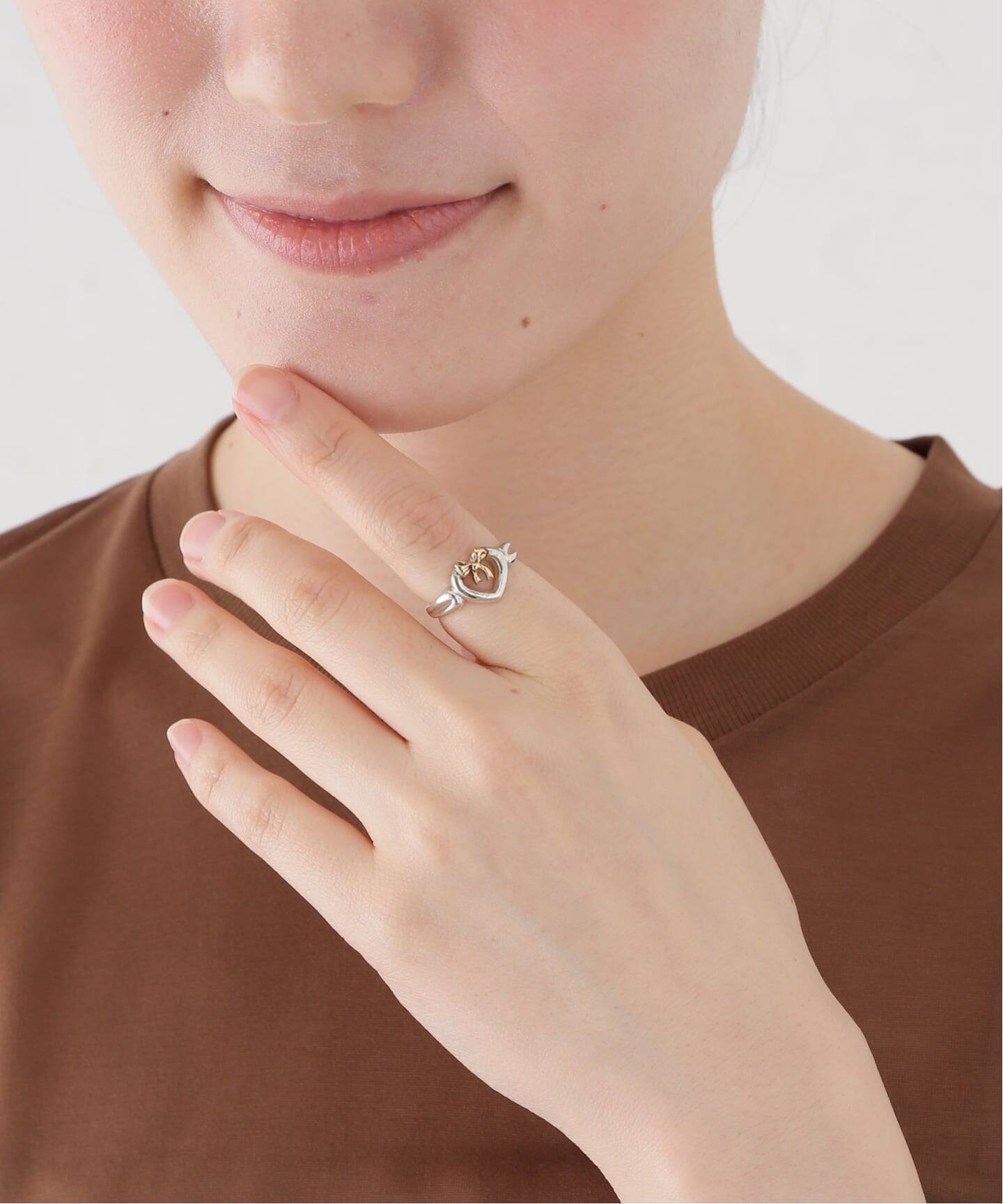 Tiffany & Co. リボンリング　8号 ヴィンテージ 廃盤】ティファニー リボン ボウ リング Tiffany シルバー 指輪