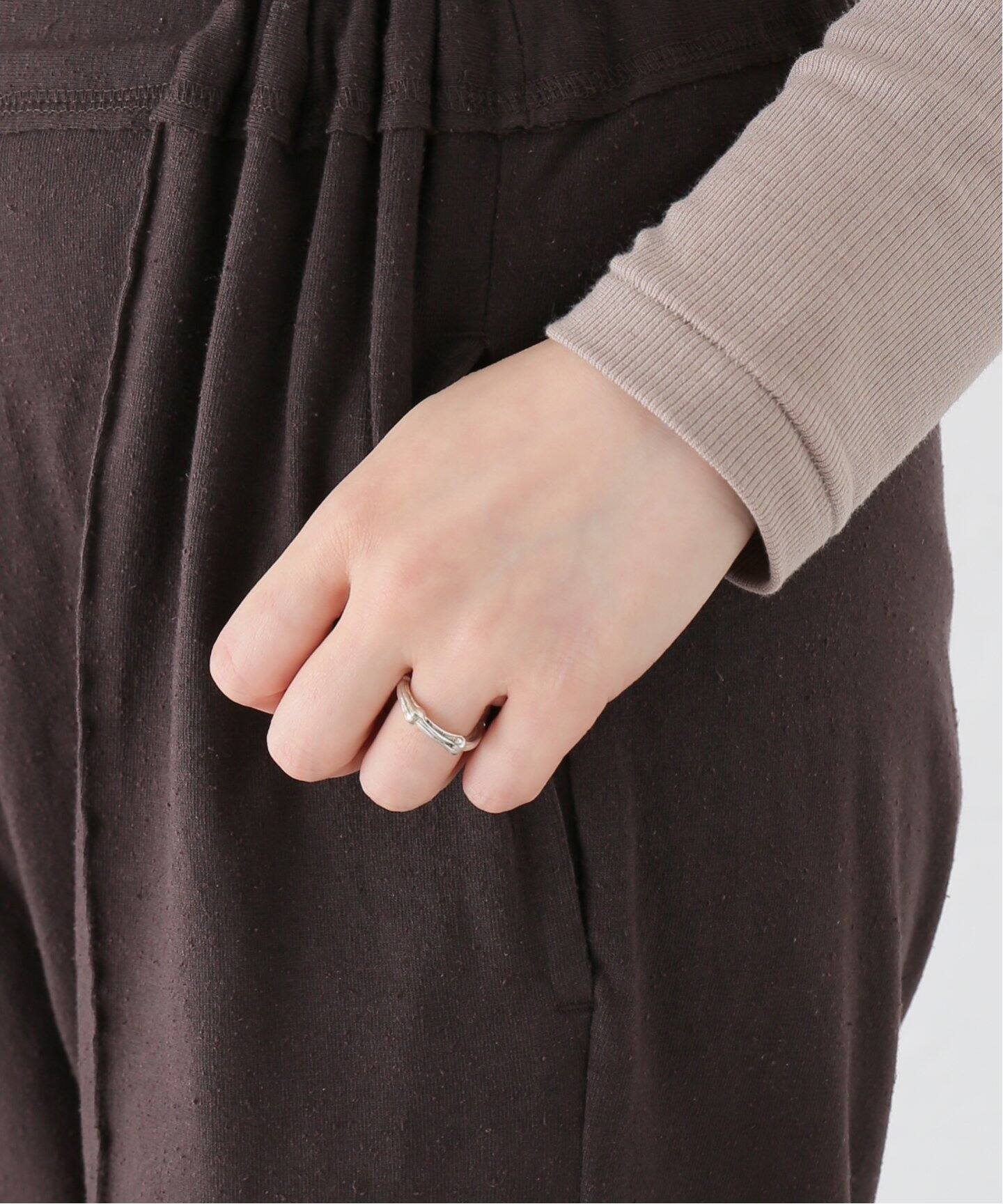 アクセサリー y2k archive old Tiffany Bamboo ring C. 1996 Vintage Tiffany Jewelry Sterling Silver Bamboo Ring