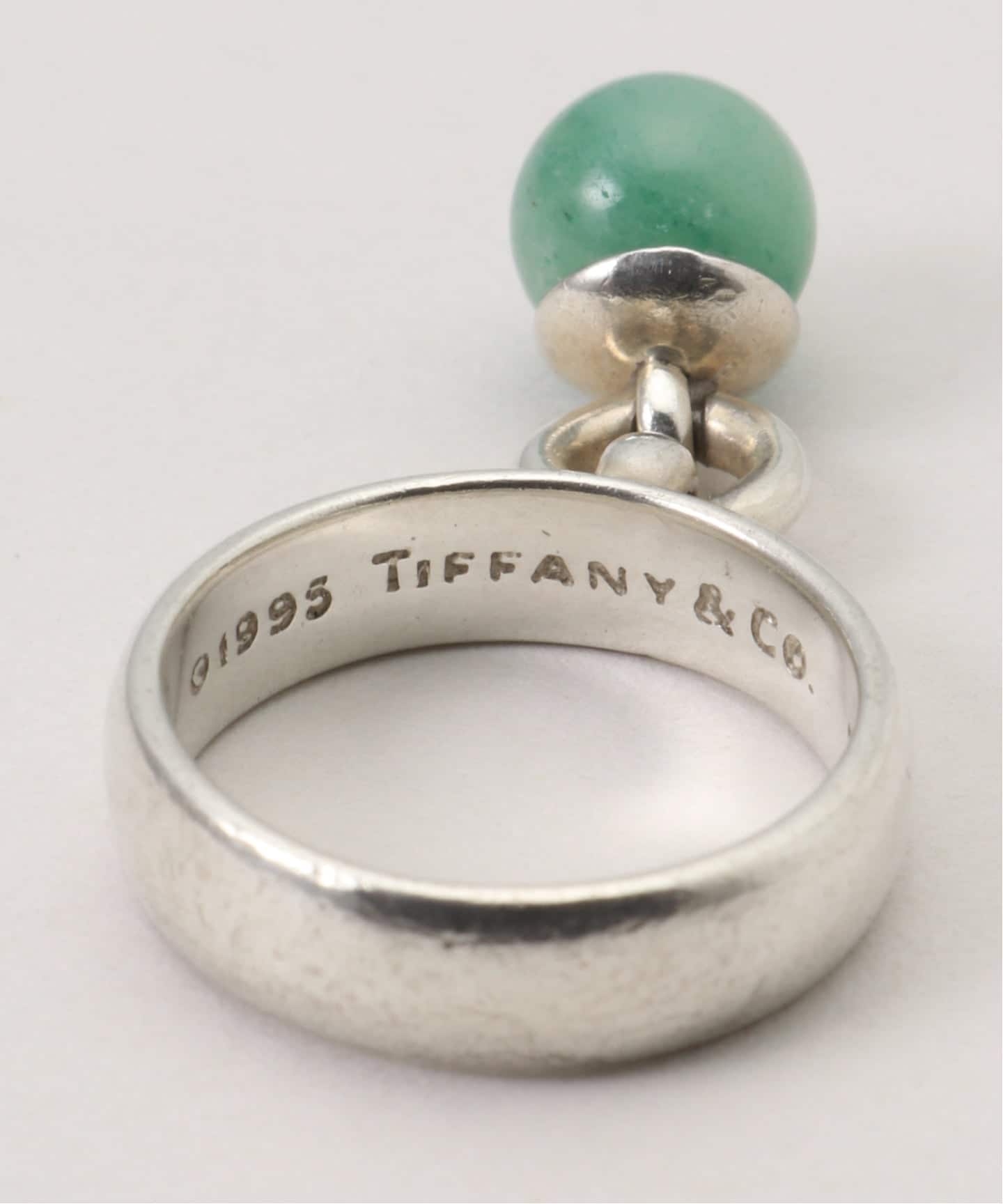 VINTAGE TIFFANY&Co./ティファニー】Ball dangle ring stone