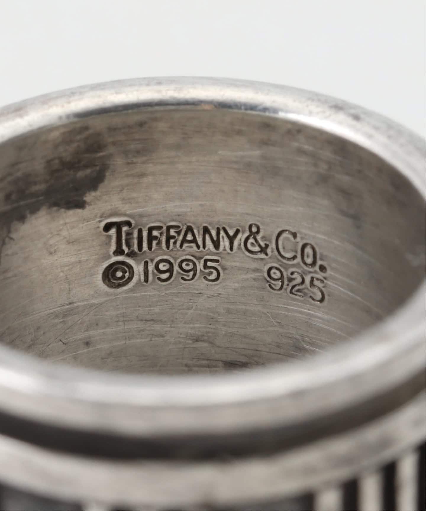 VINTAGE TIFFANY&Co./ティファニー】 Atlas wide ring（リング