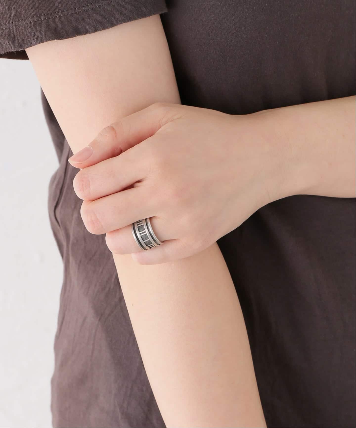 VINTAGE TIFFANY&Co./ティファニー】 Atlas wide ring（リング