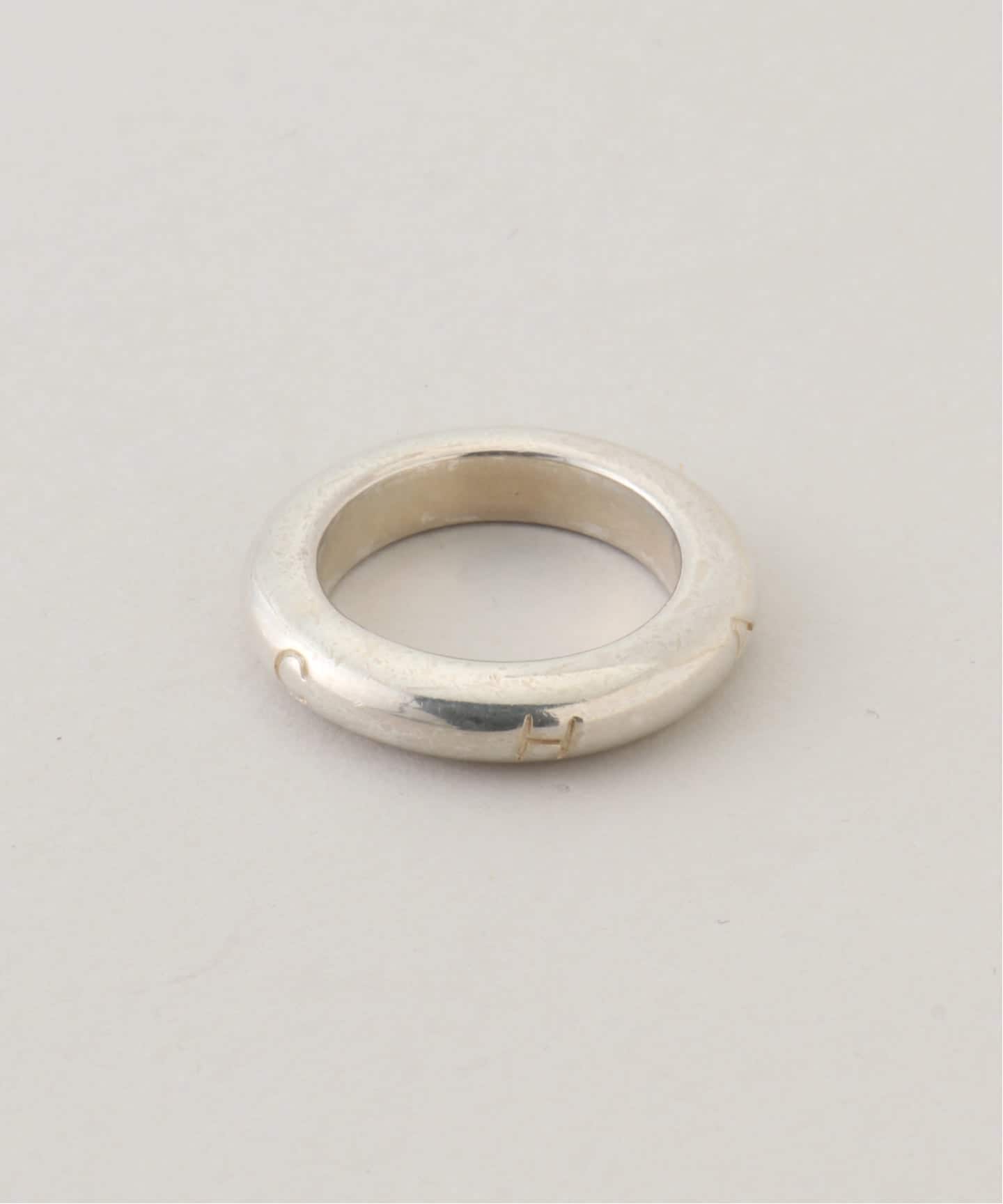 VINTAGE CHANEL/シャネル】 ring logo lettering 925（リング