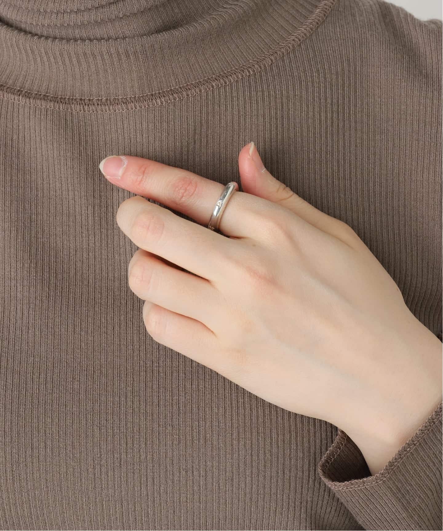 VINTAGE CHANEL/シャネル】 ring logo lettering 925（リング