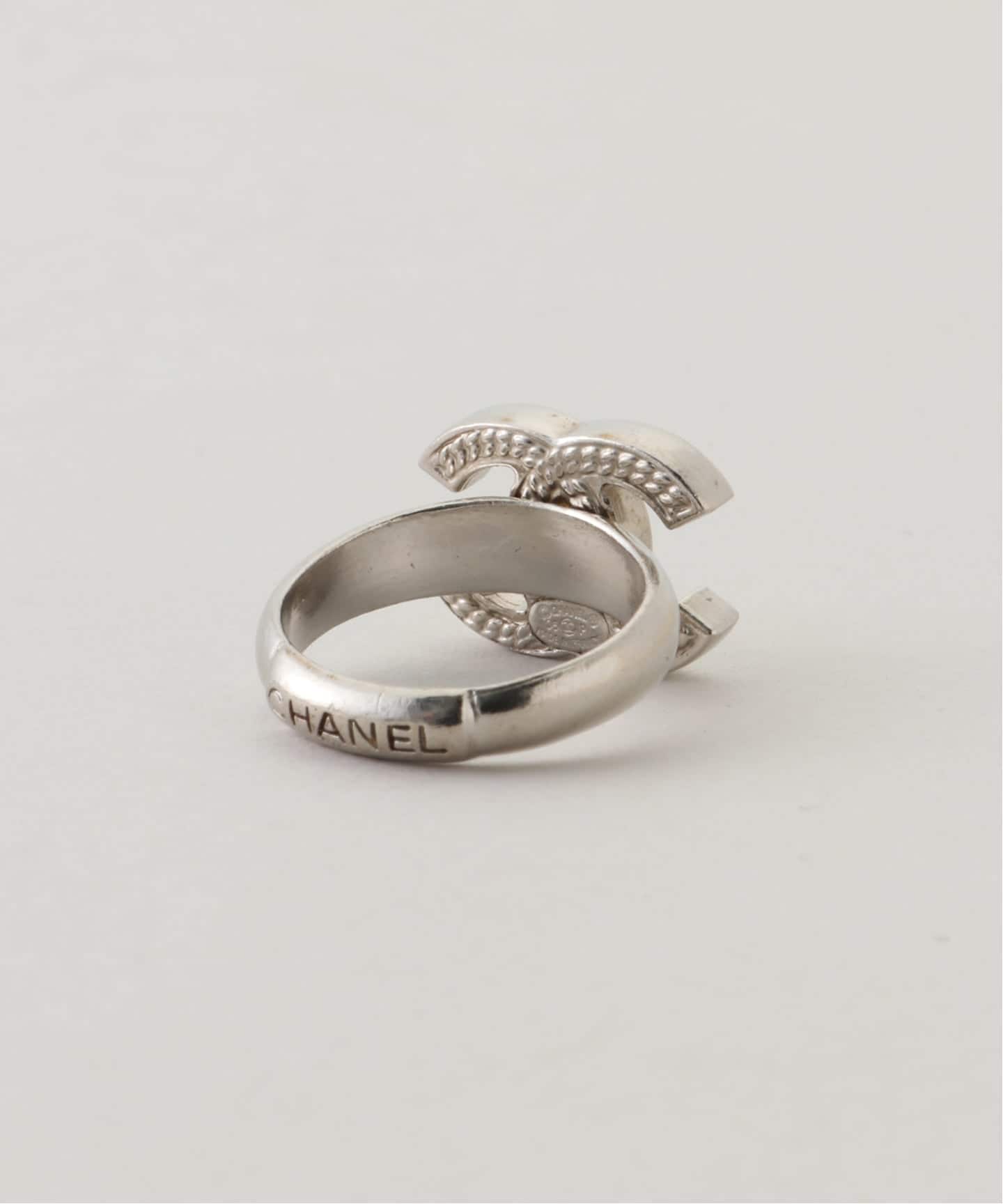 VINTAGE CHANEL/シャネル】 CC ring twist pattern（リング