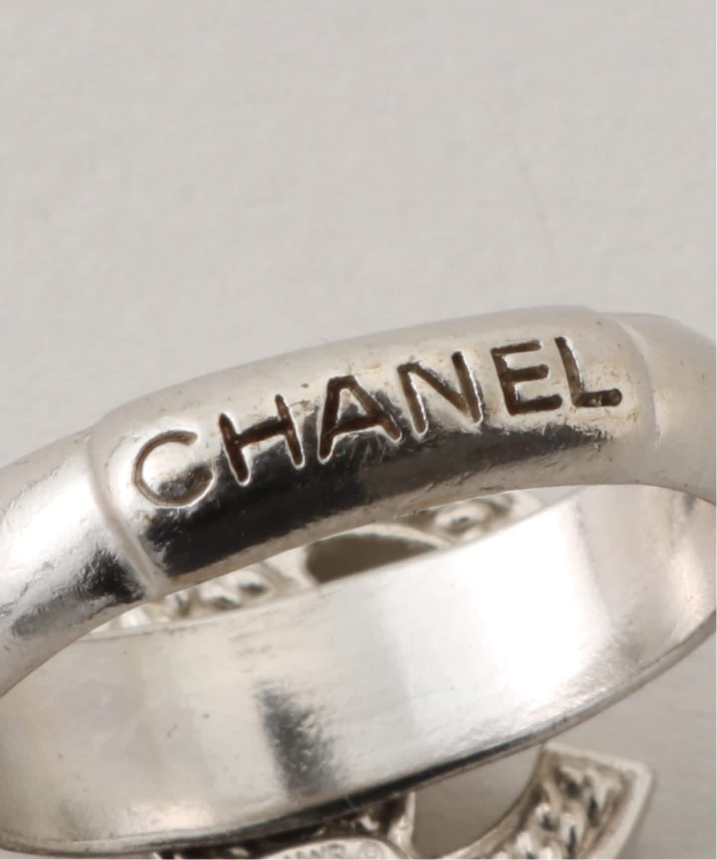 VINTAGE CHANEL/シャネル】 CC ring twist pattern（リング