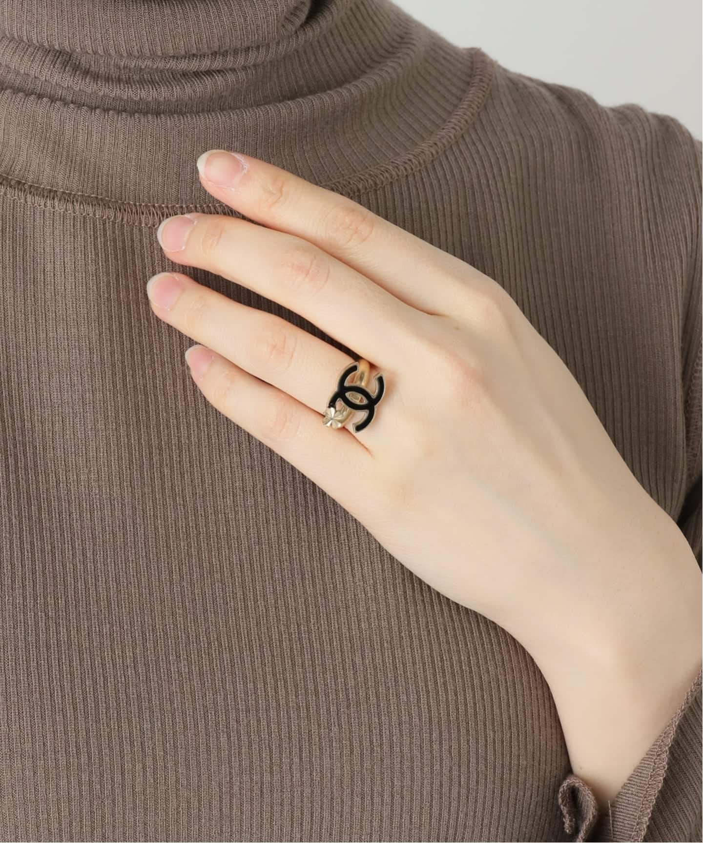 シャネル CHANEL クローバー リング 10号 SV925 ヴィンテージ VINTAGE CHANEL/シャネル】CC ring clover（リング）｜ENSEMBLE