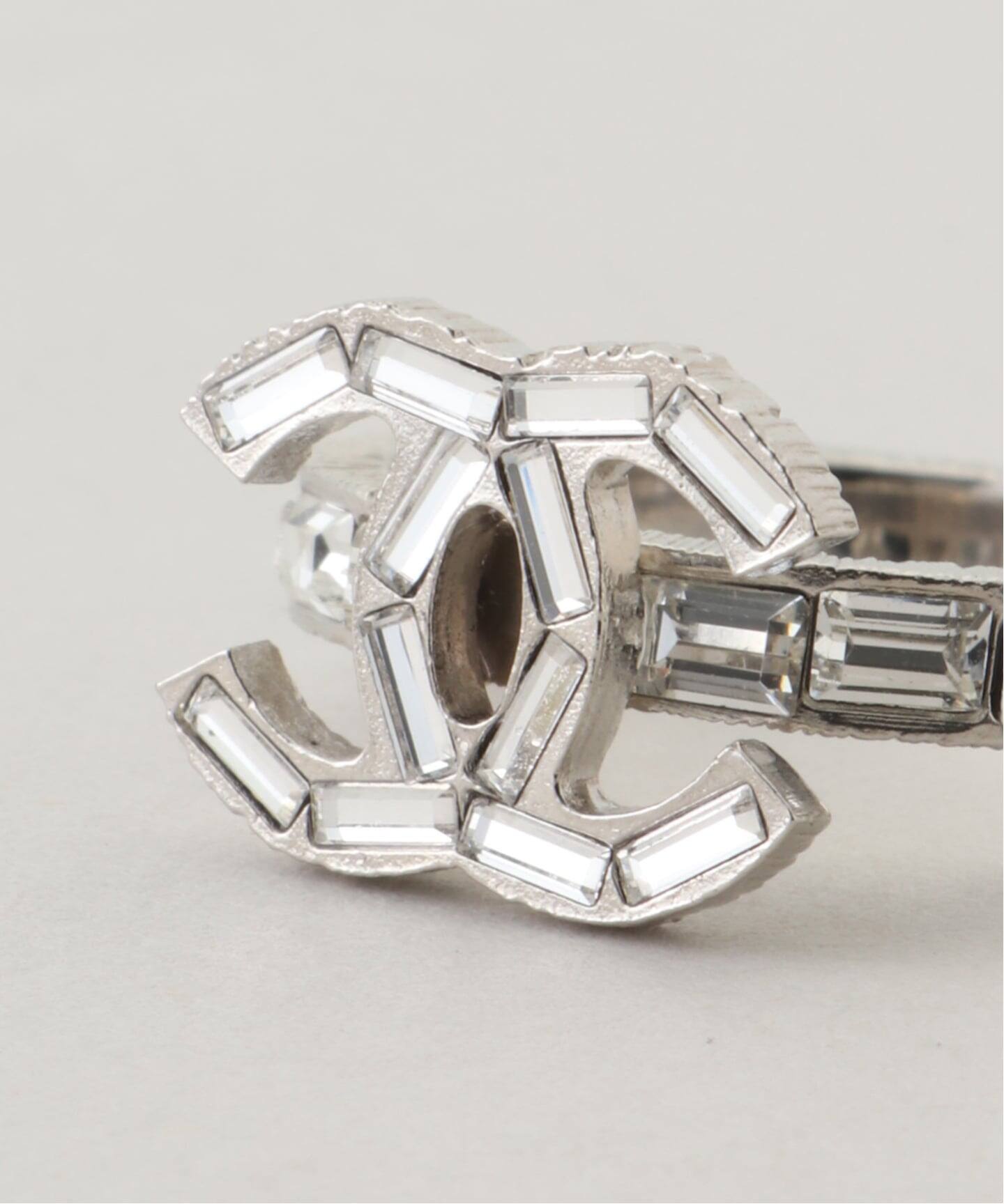 VINTAGE CHANEL/シャネル】CC ring baguette rs（リング）｜ENSEMBLE