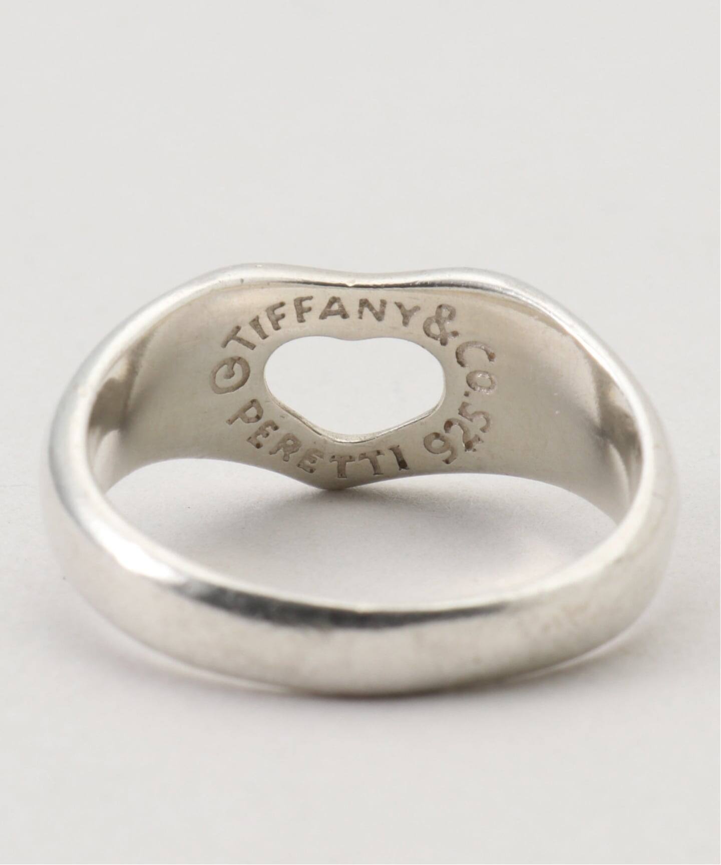 アクセサリー tiffany heart ring vintege archive VINTAGE TIFFANY&Co./ティファニー】 Open heart ring（リング