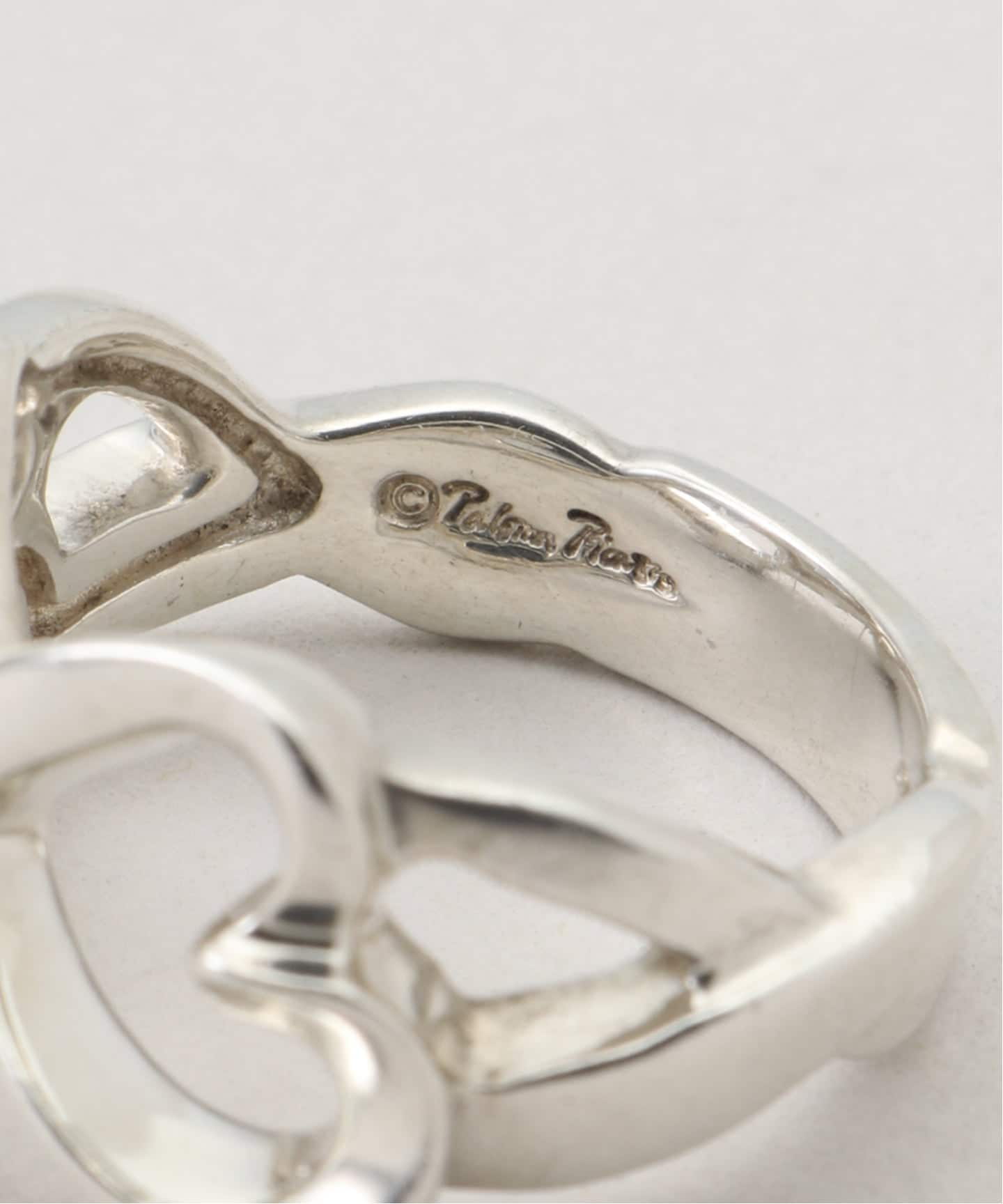 VINTAGE TIFFANY&Co./ティファニー】 Double loving heart ring