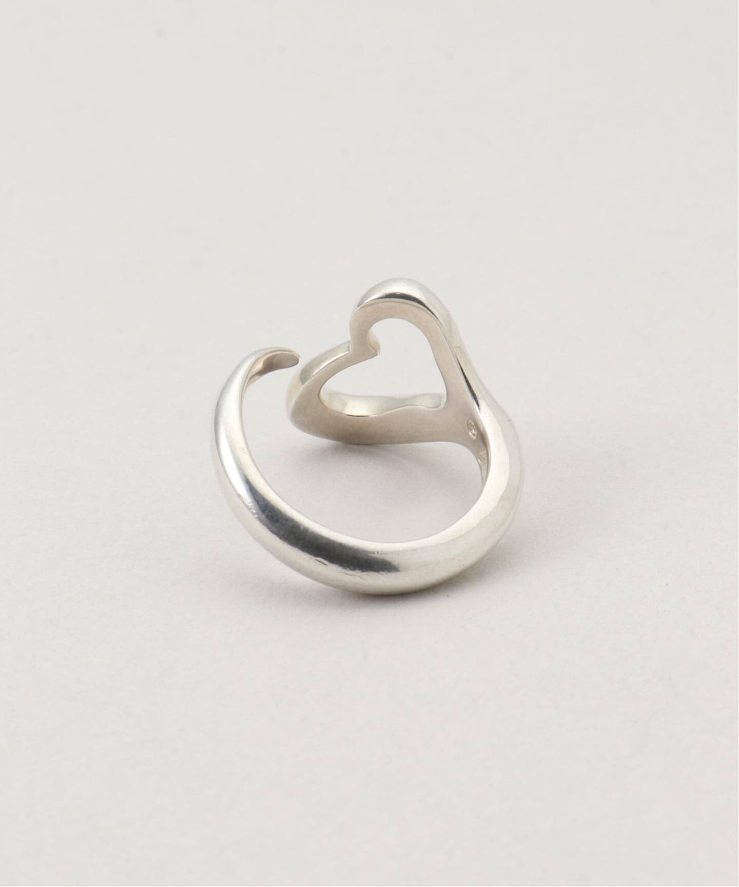 VINTAGE TIFFANY&Co./ティファニー】Open heart cuff ring（リング