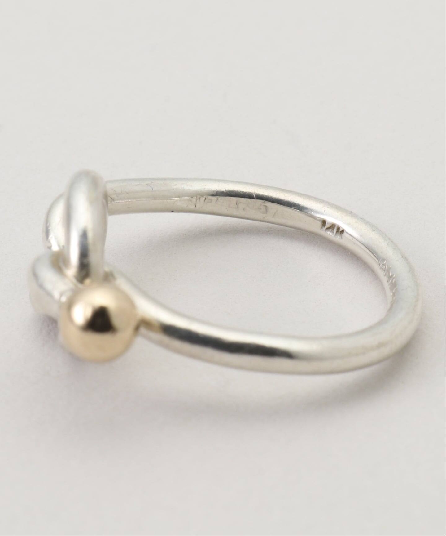 VINTAGE TIFFANY&Co./ティファニー】 Love knot ring（リング
