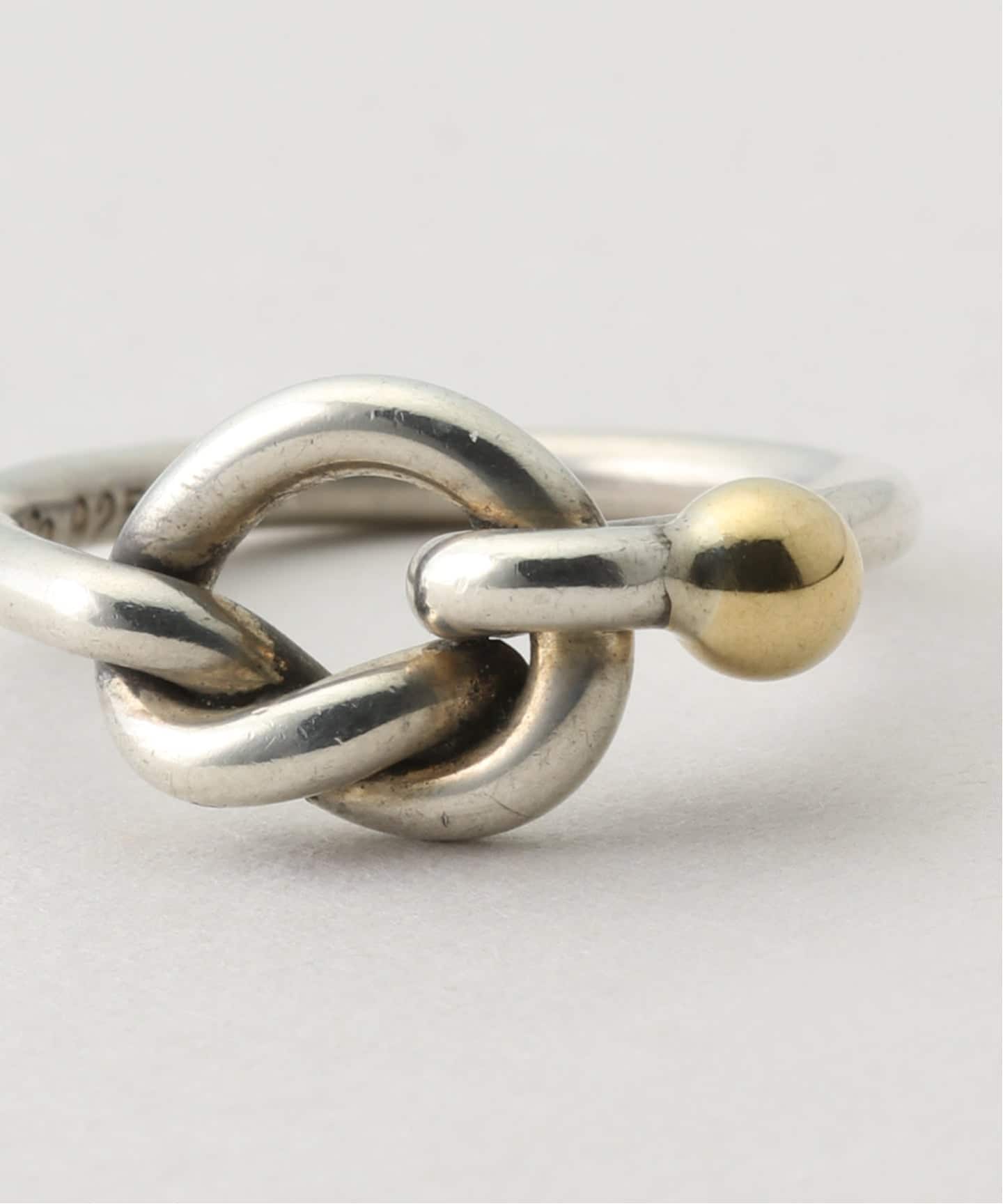 VINTAGE TIFFANY&Co./ティファニー】Love knot ring（リング