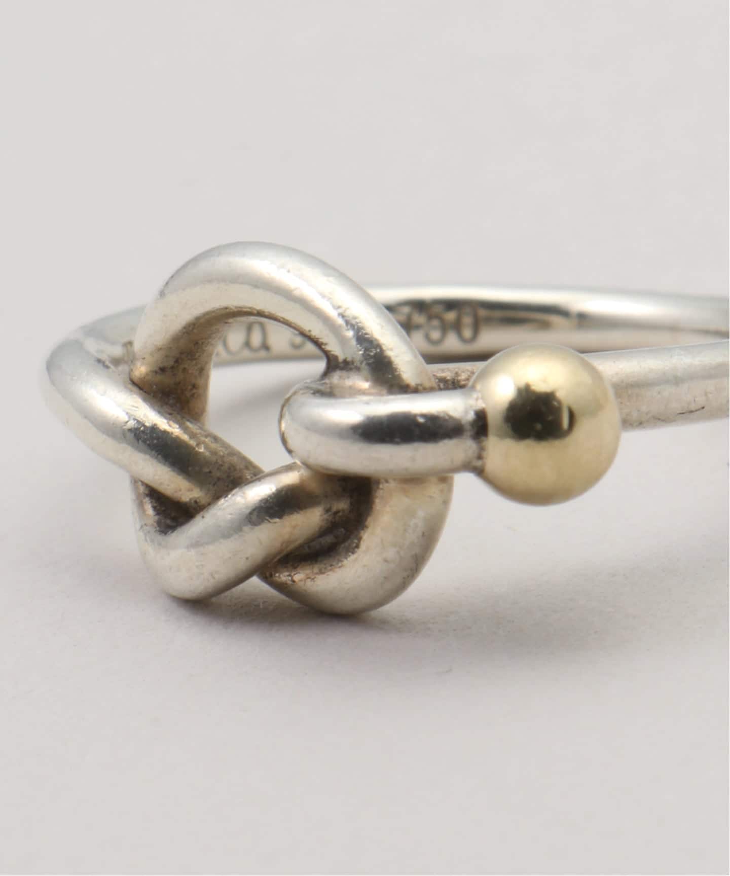 VINTAGE TIFFANY&Co./ティファニー】Love knot ring（リング