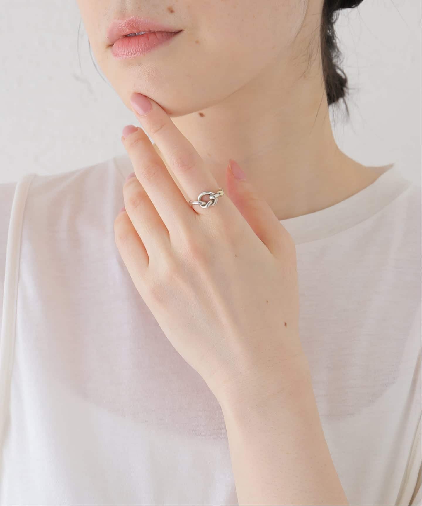 VINTAGE TIFFANY&Co./ティファニー】Love knot ring（リング