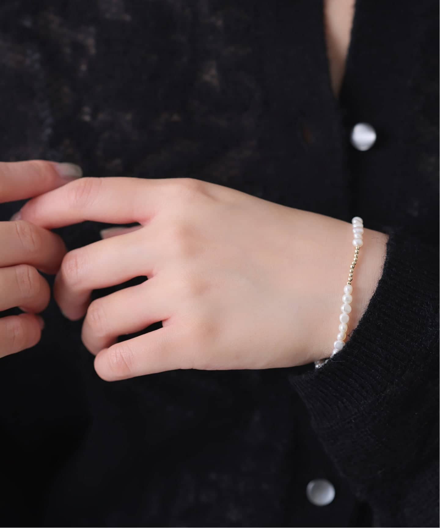 agate 】美品 k10 ミラーボールブレスレット 明*職様 agate 美品 k10