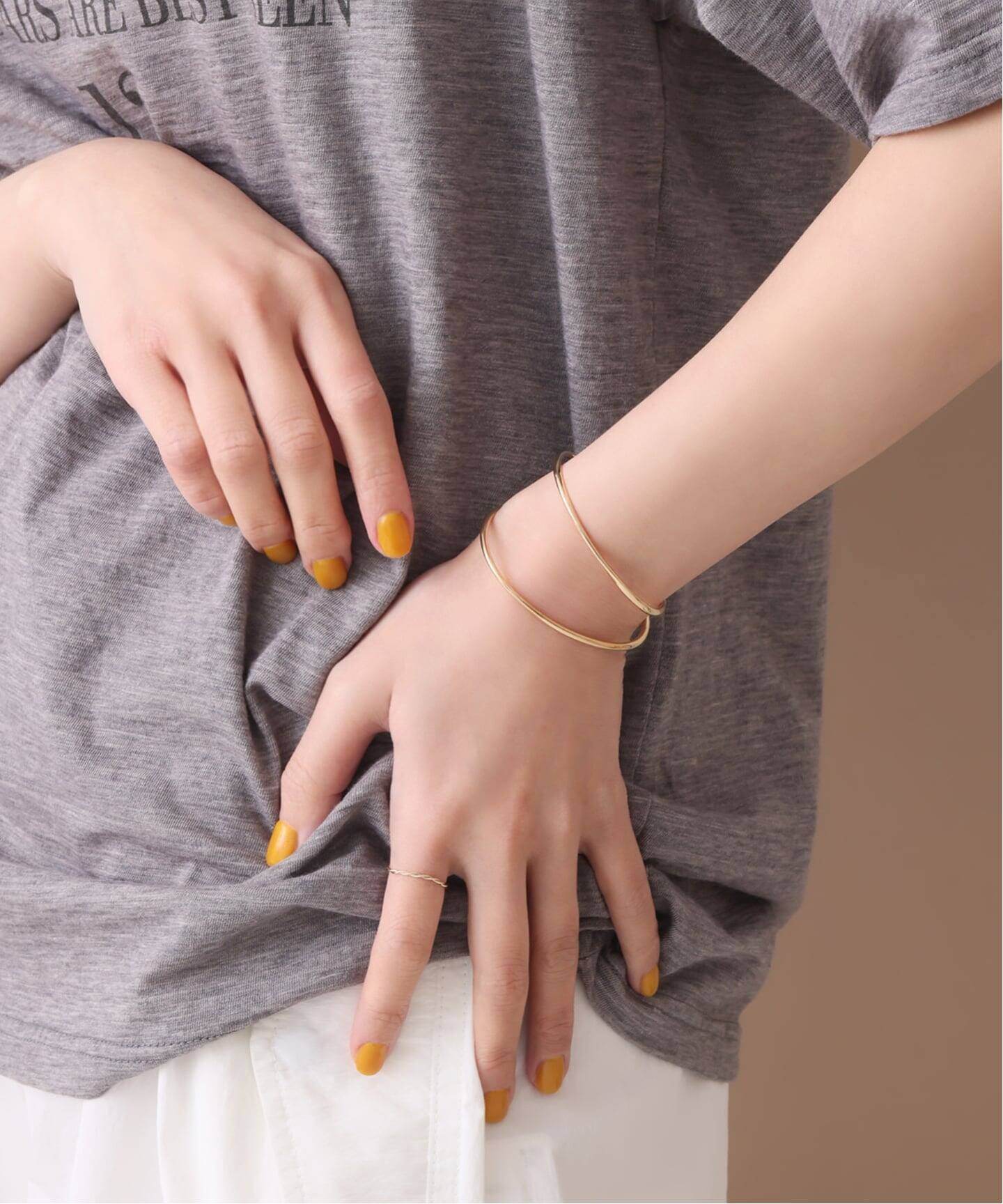 2.5パイプC型バングル K10（ブレスレット・バングル）｜Lilas（リラ