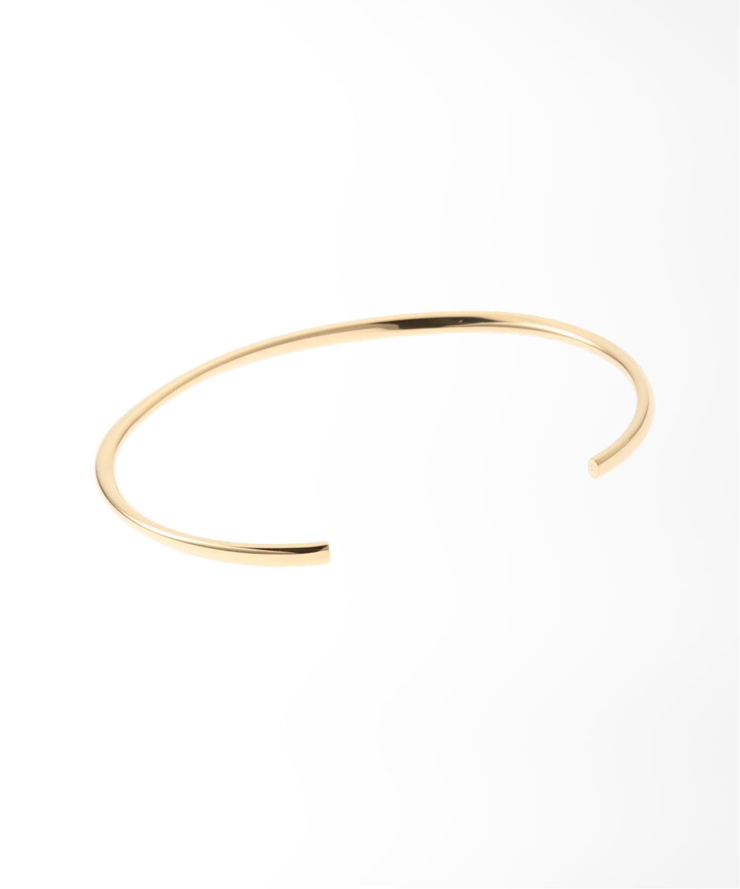 2.5パイプC型バングルワイド K10（ブレスレット・バングル）｜Lilas