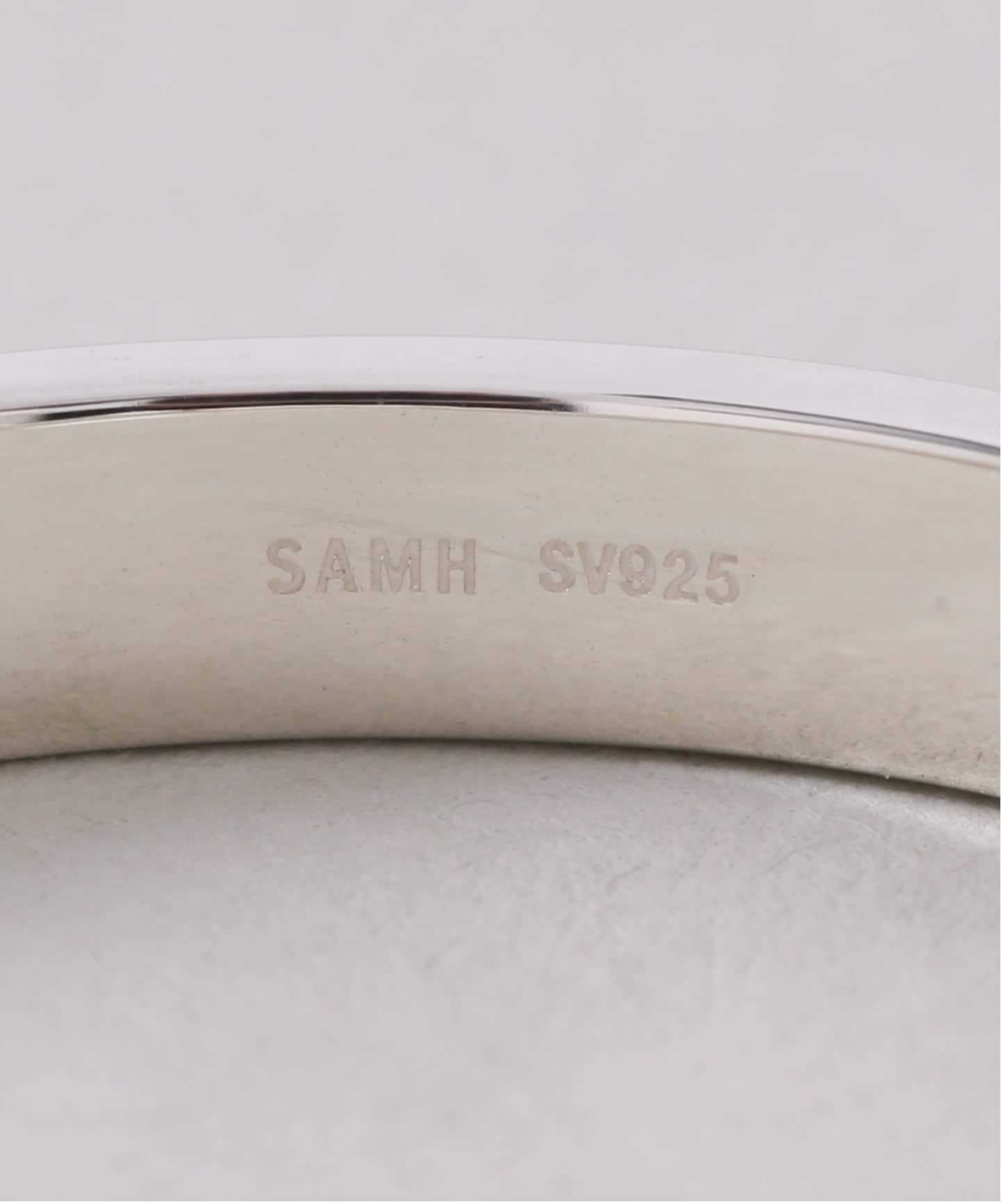 SAMH by LILAS】5mmプレートバングル SV（ブレスレット・バングル