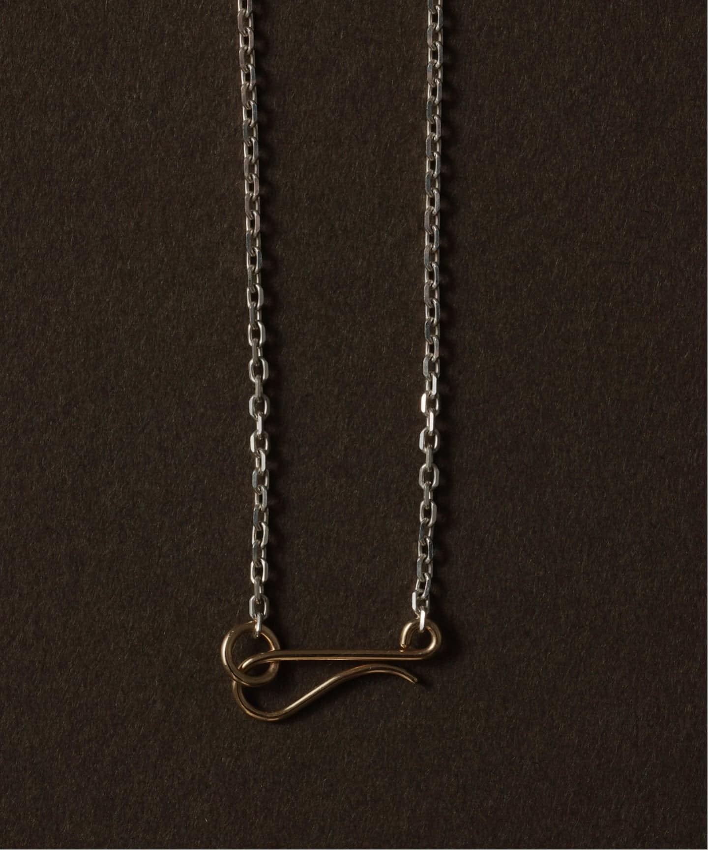 SAMH by LILAS】 デタッチャブルフックSVブレスレット K10*SV