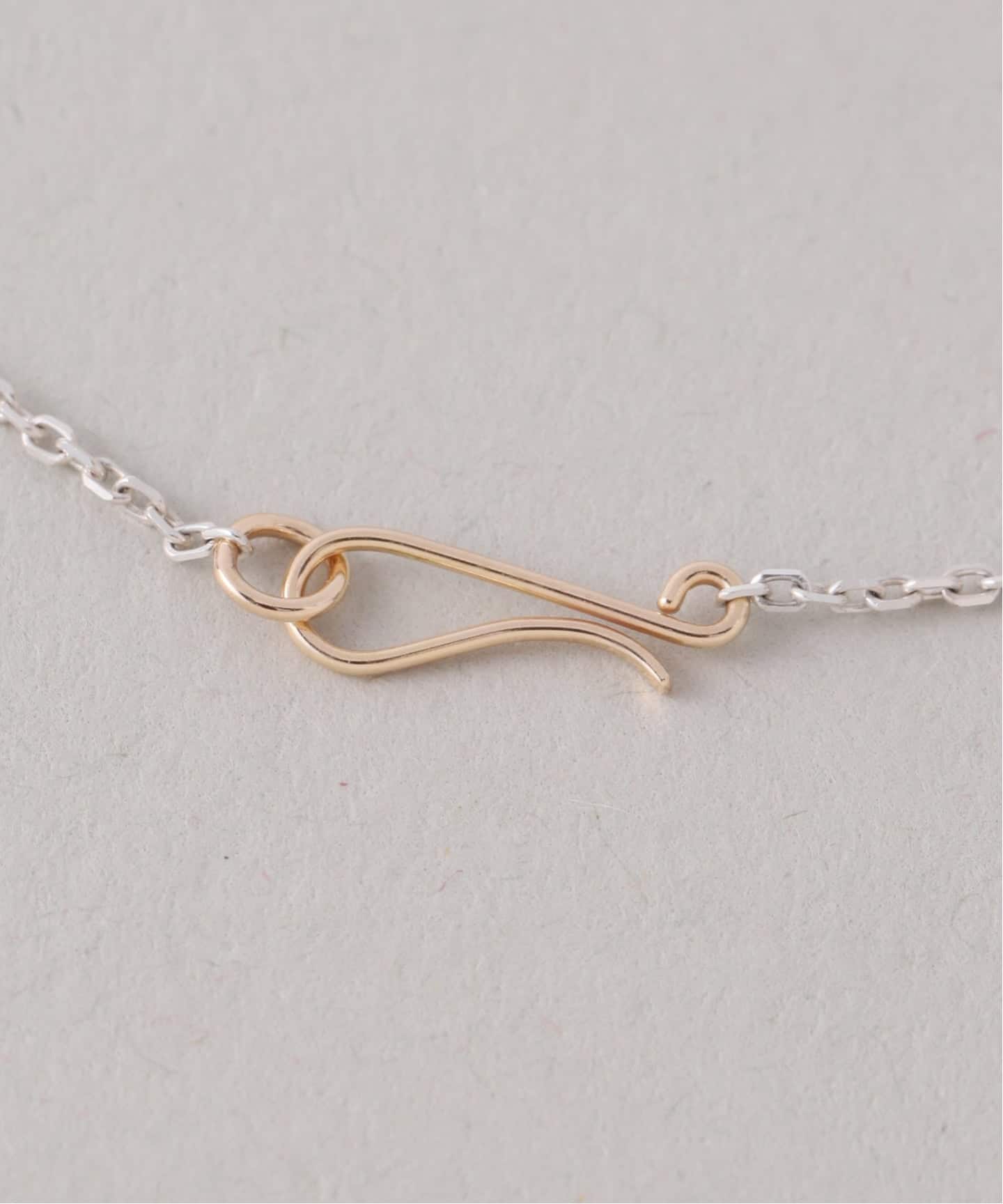 SAMH by LILAS】 デタッチャブルフックSVブレスレット K10*SV