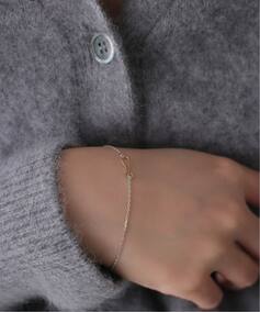 SAMH by LILAS】 デタッチャブルフックSVブレスレット K10*SV 