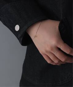 SAMH by LILAS】デタッチャブルTバーブレスレット K10*SV 