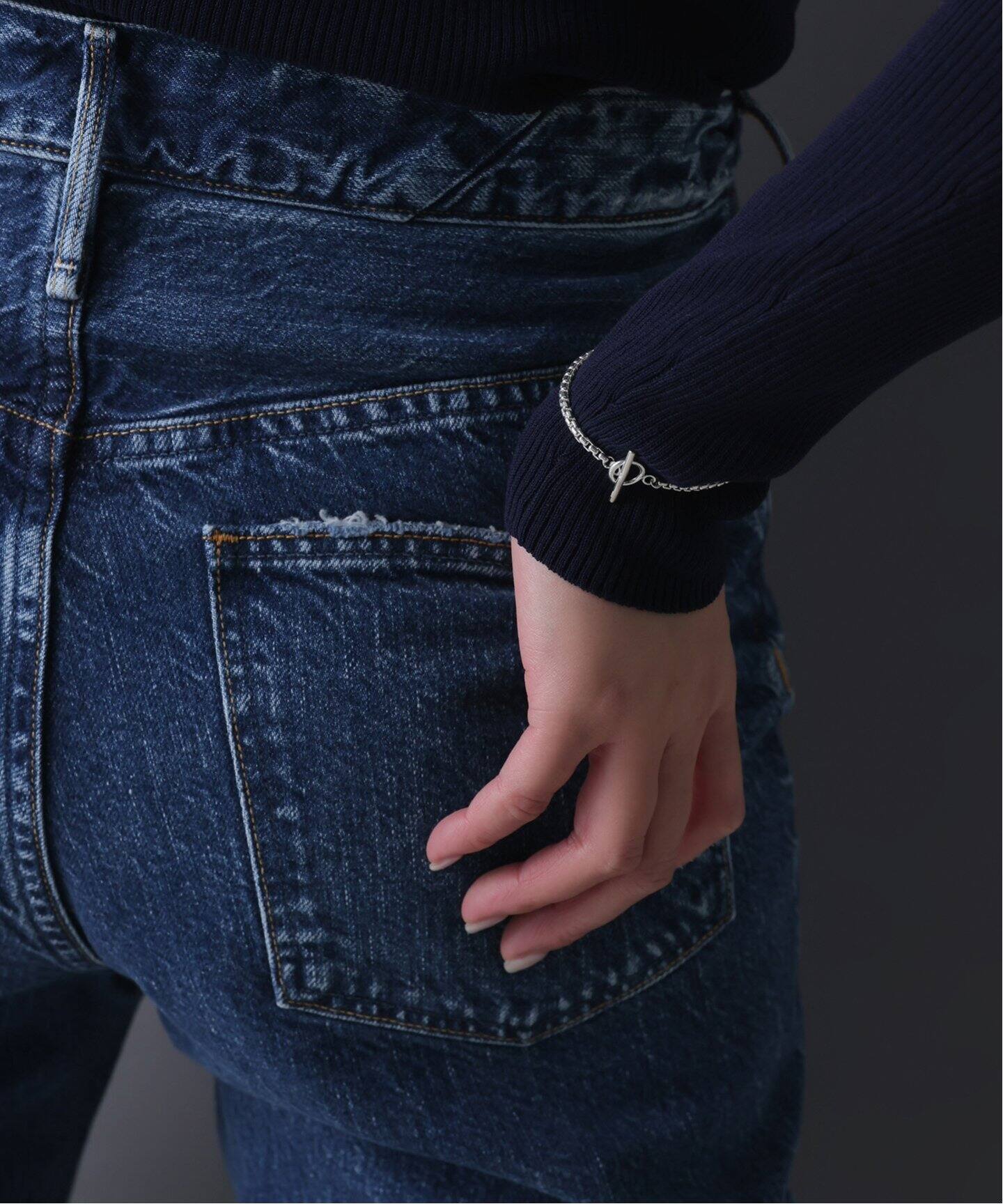 美品 Lilas ツイストチェーンMIXカラーブレスレット スピックアンドスパン リラバイスピック＆スパン(Lilas by Spick and Span) レディース