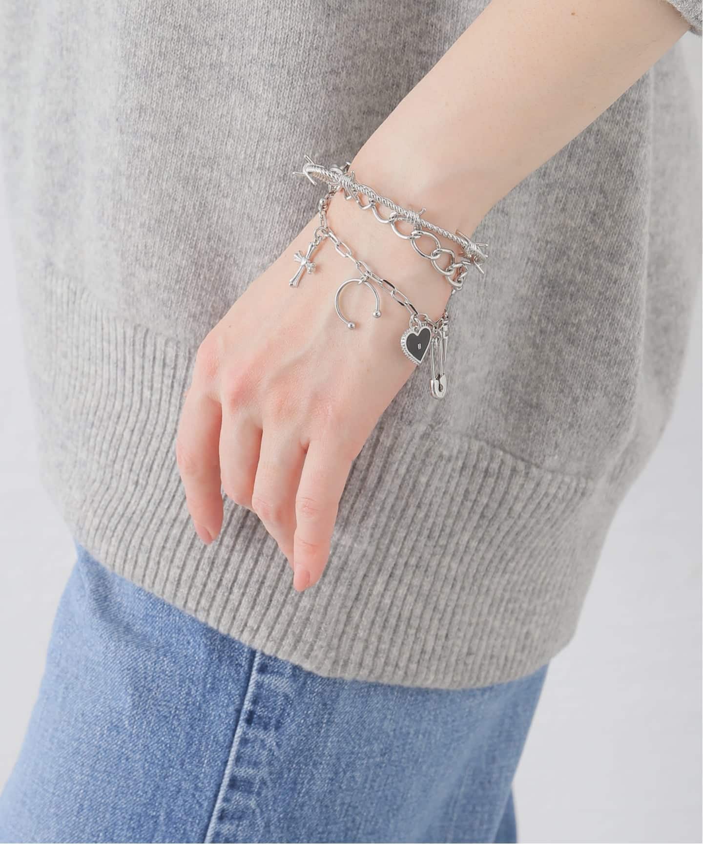 pellicule mixture charm bracelet ブレスレット BASICKS / ベイ