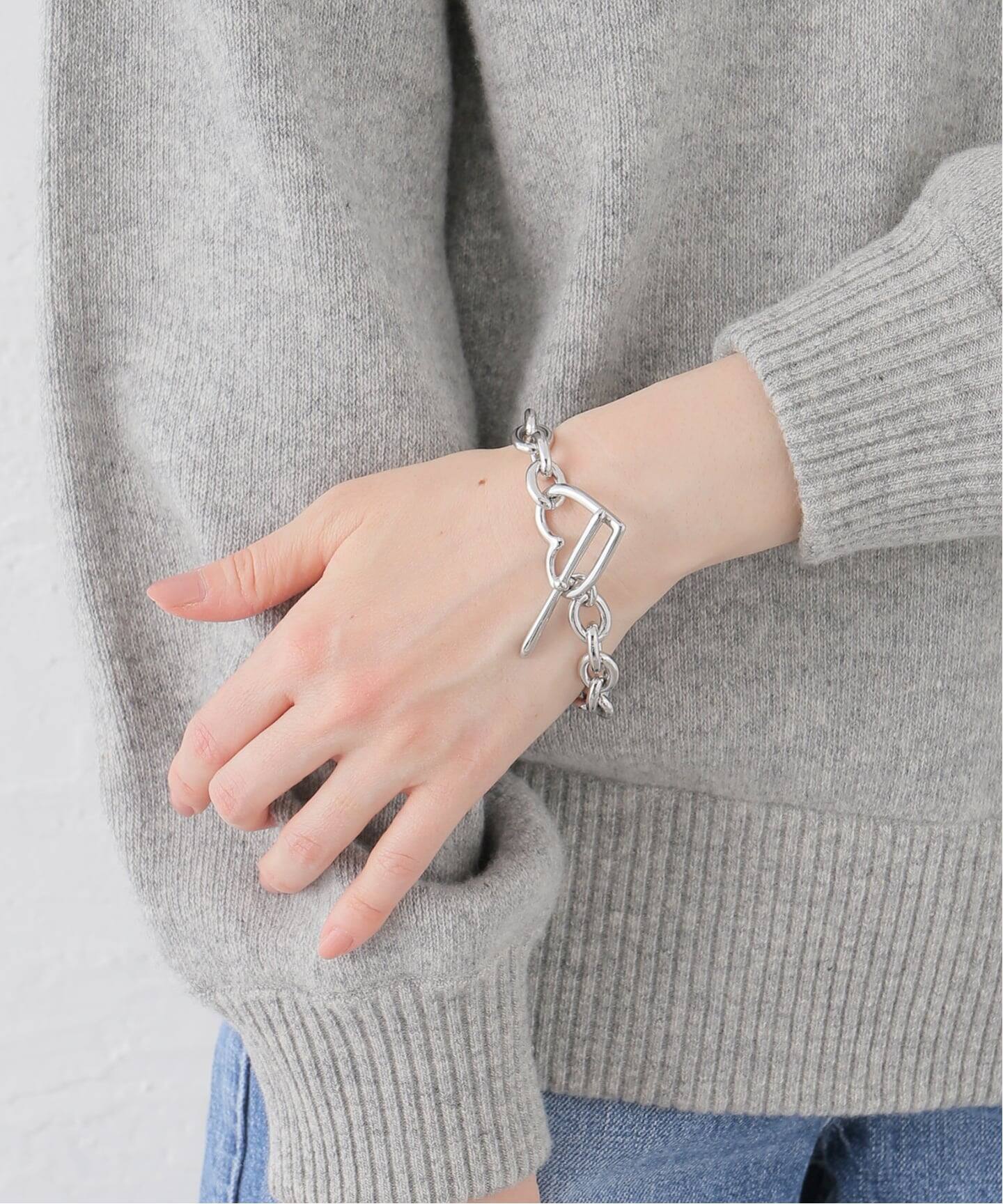 BASICKS / ベイシックス Heart Bracelet (Medium Link)（ブレスレット