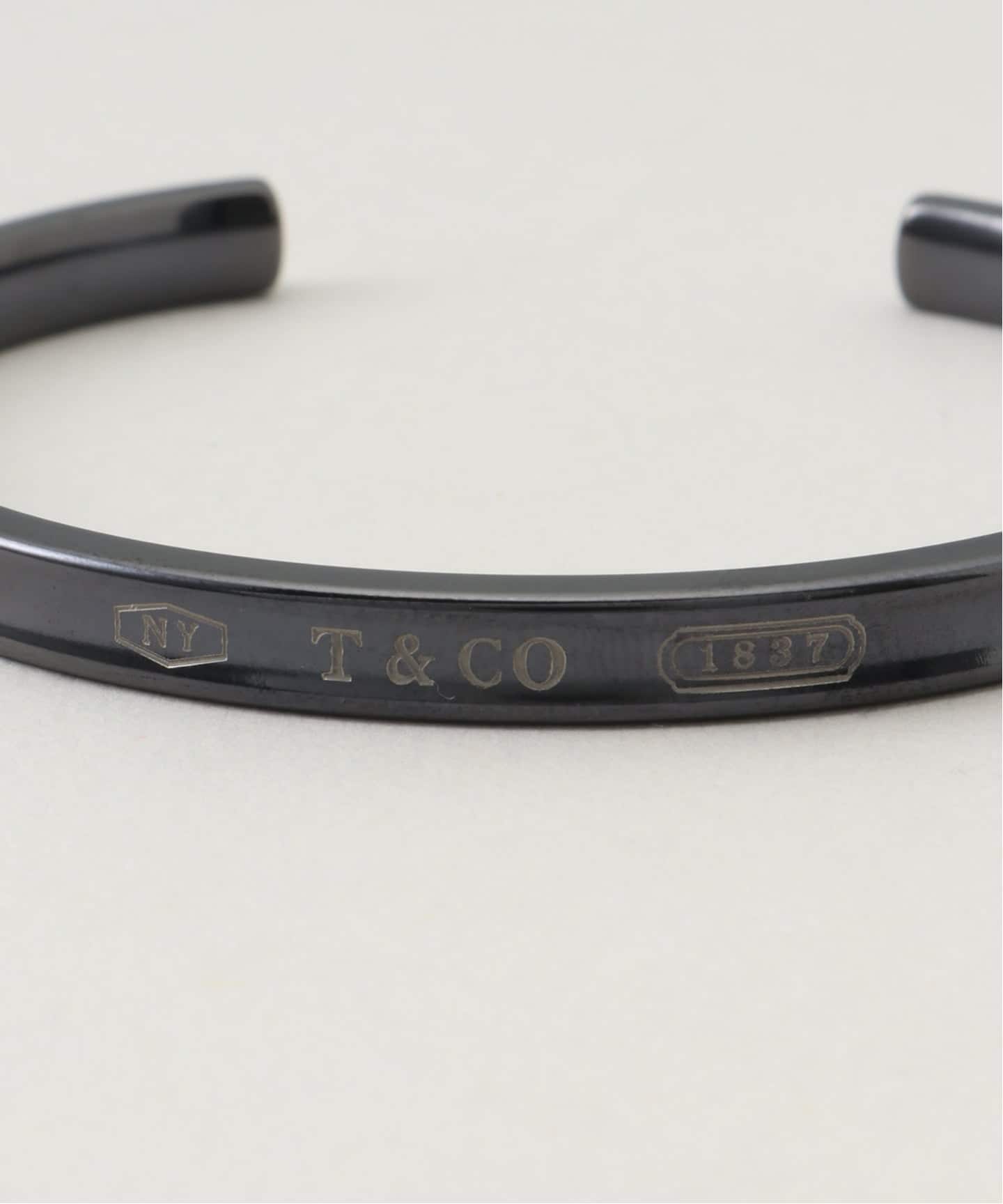 TIFFANY＆CO. 1837 Narrow Bangle / Black titanium