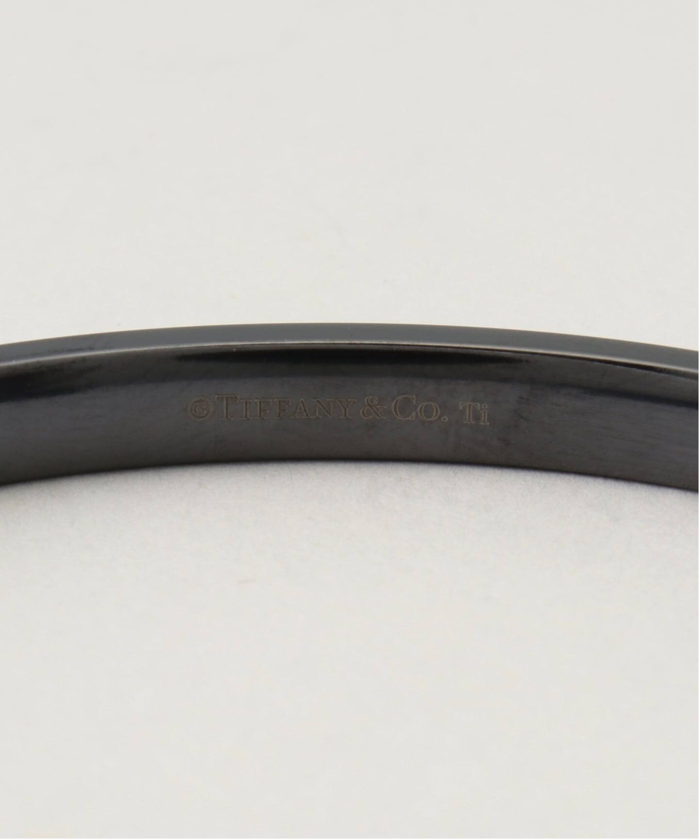 TIFFANY＆CO. 1837 Narrow Bangle / Black titanium