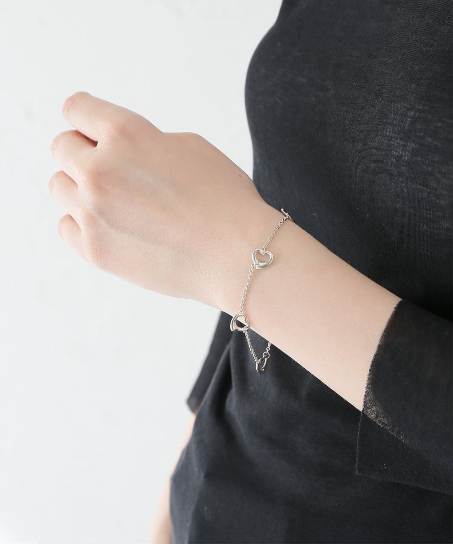 TIFFANY＆CO. Open Heart 5link Bracelet（ブレスレット