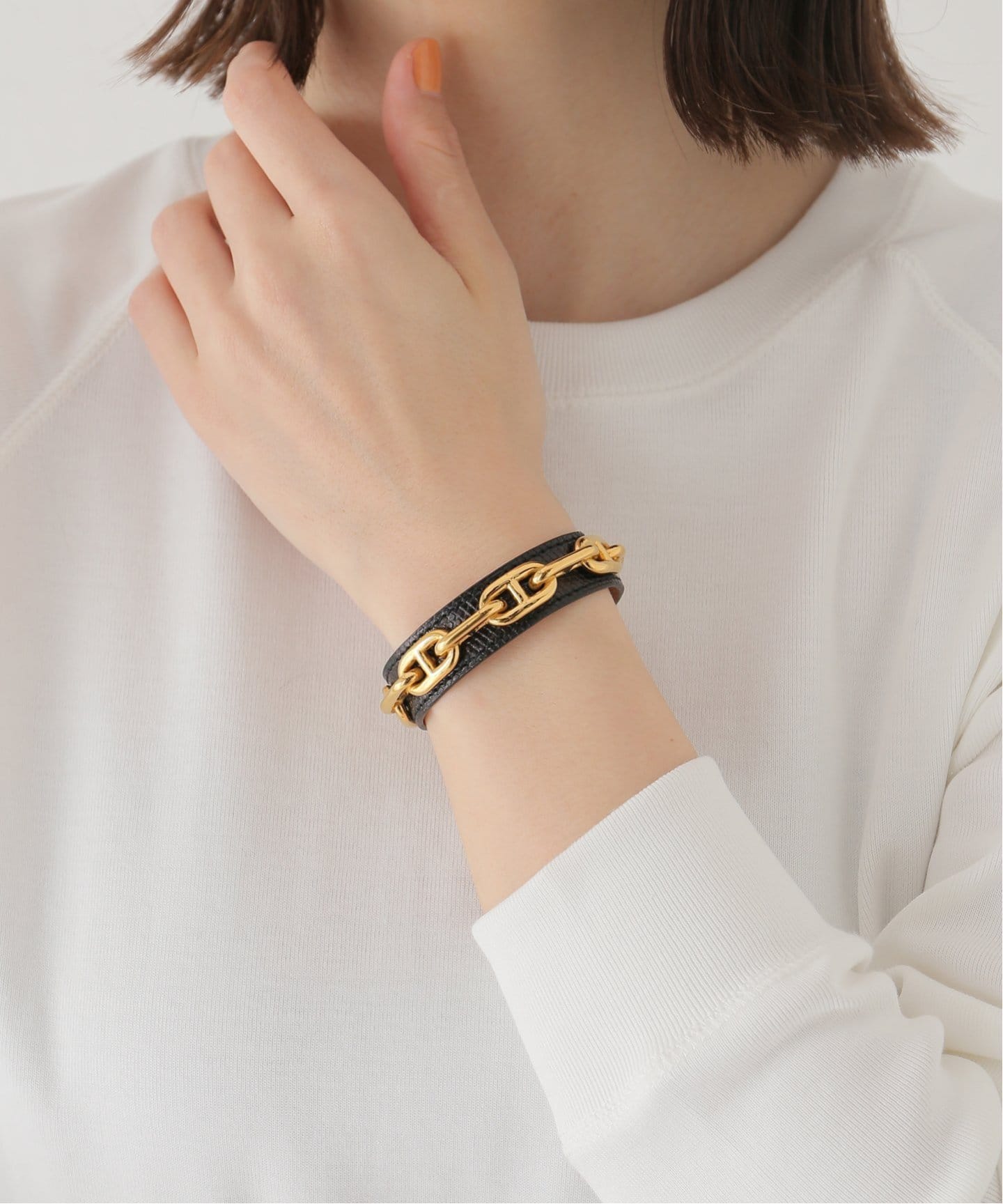 VINTAGE HERMES/エルメス】Legato bracelet（ブレスレット