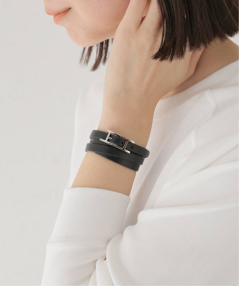 VINTAGE HERMES/エルメス】Hapi double tour bracelet（ブレスレット 