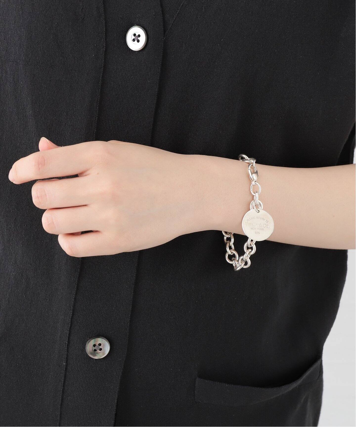 TIFFANY&Co. ティファニー　バングル　ブレスレット VINTAGE TIFFANY&Co./ティファニー】Hook eye bangle
