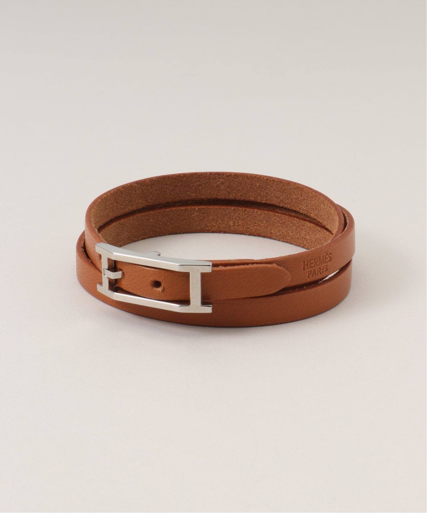 VINTAGE HERMES/エルメス】Hapi triple tour bracelet