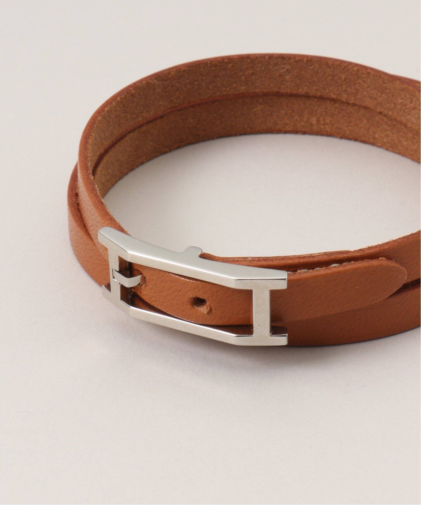 VINTAGE HERMES/エルメス】Hapi triple tour bracelet