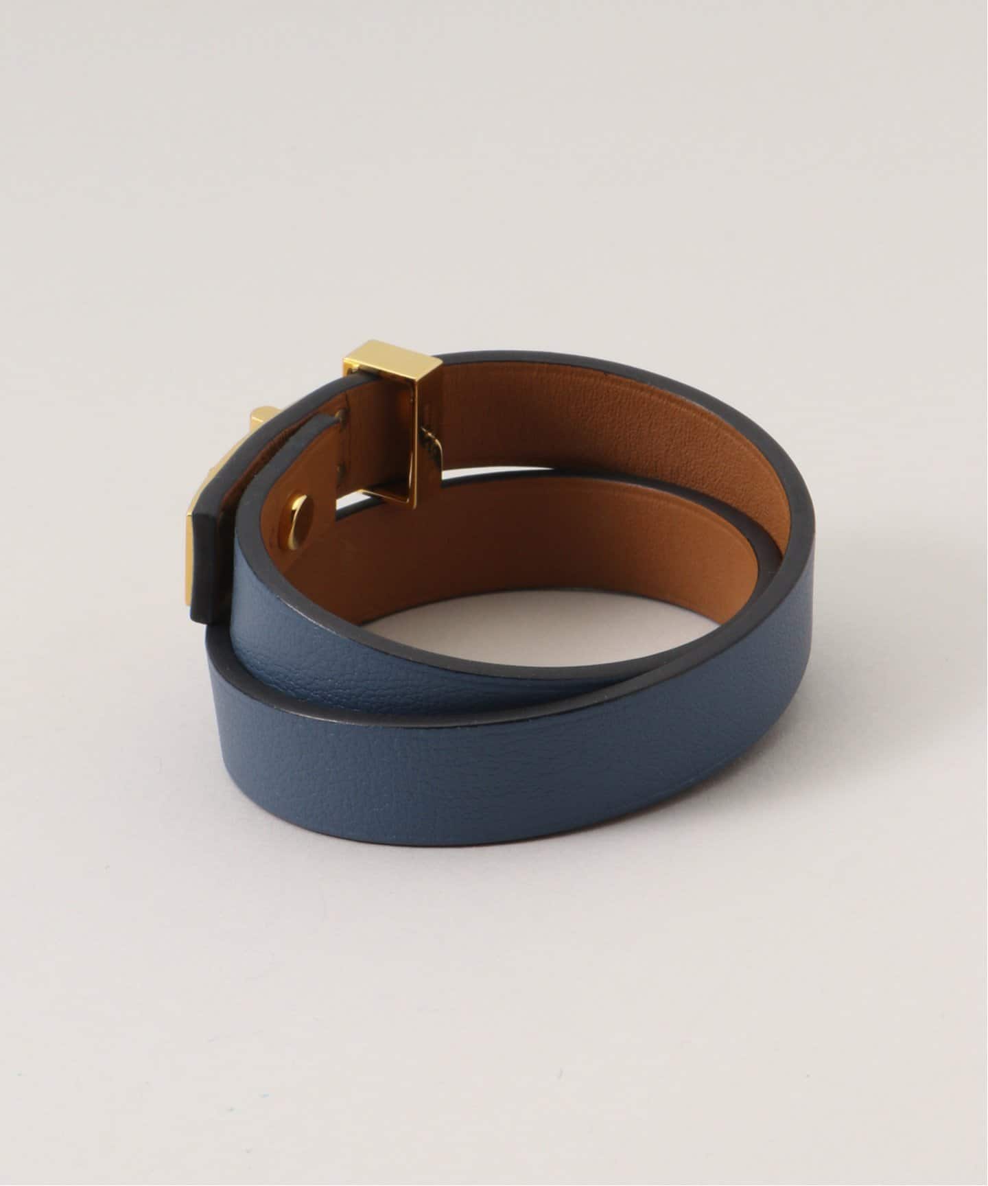 VINTAGE HERMES/エルメス】Mini dog Double Tour bracelet