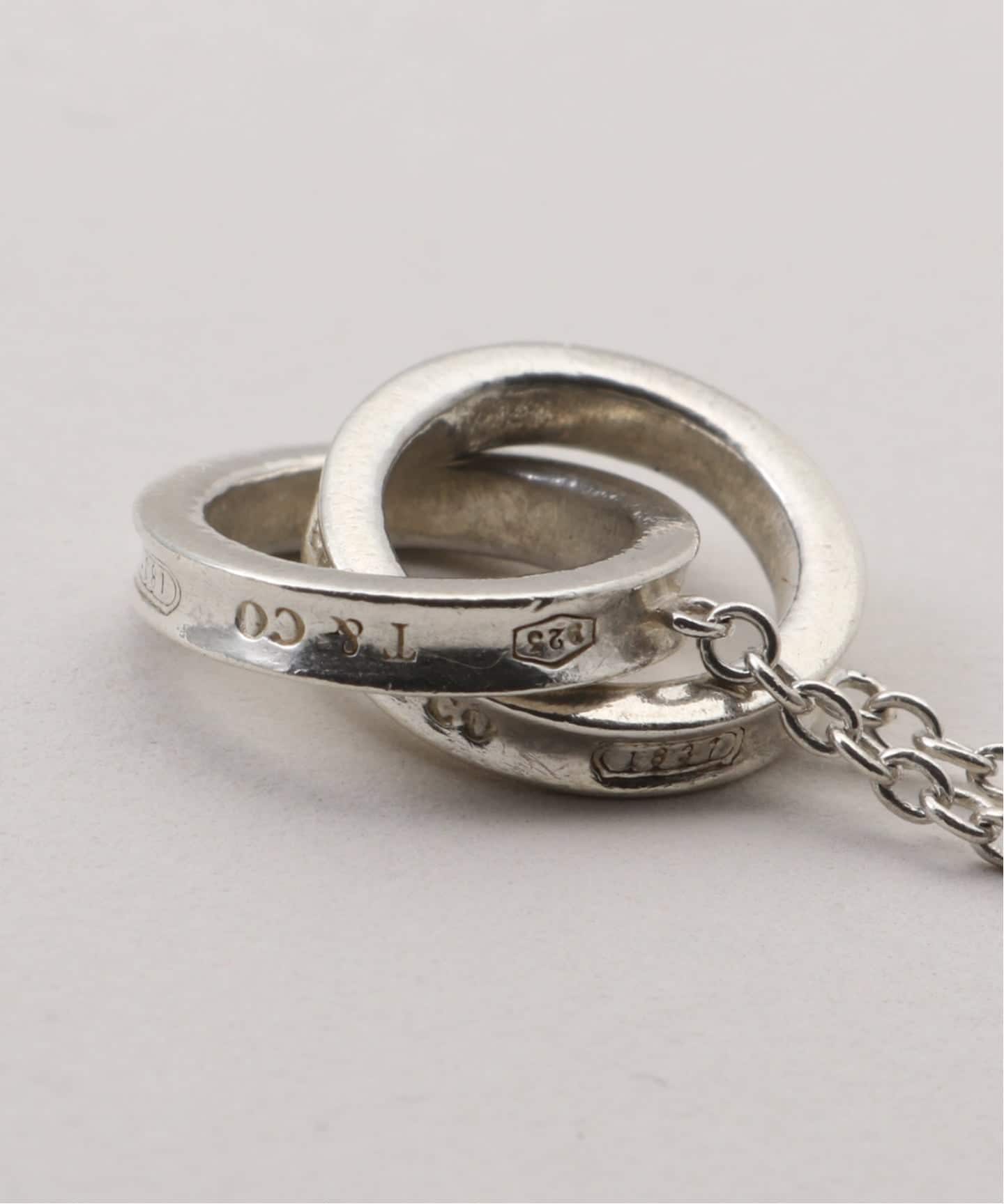 VINTAGE TIFFANY&Co./ティファニー】Inter locking circle bracelet