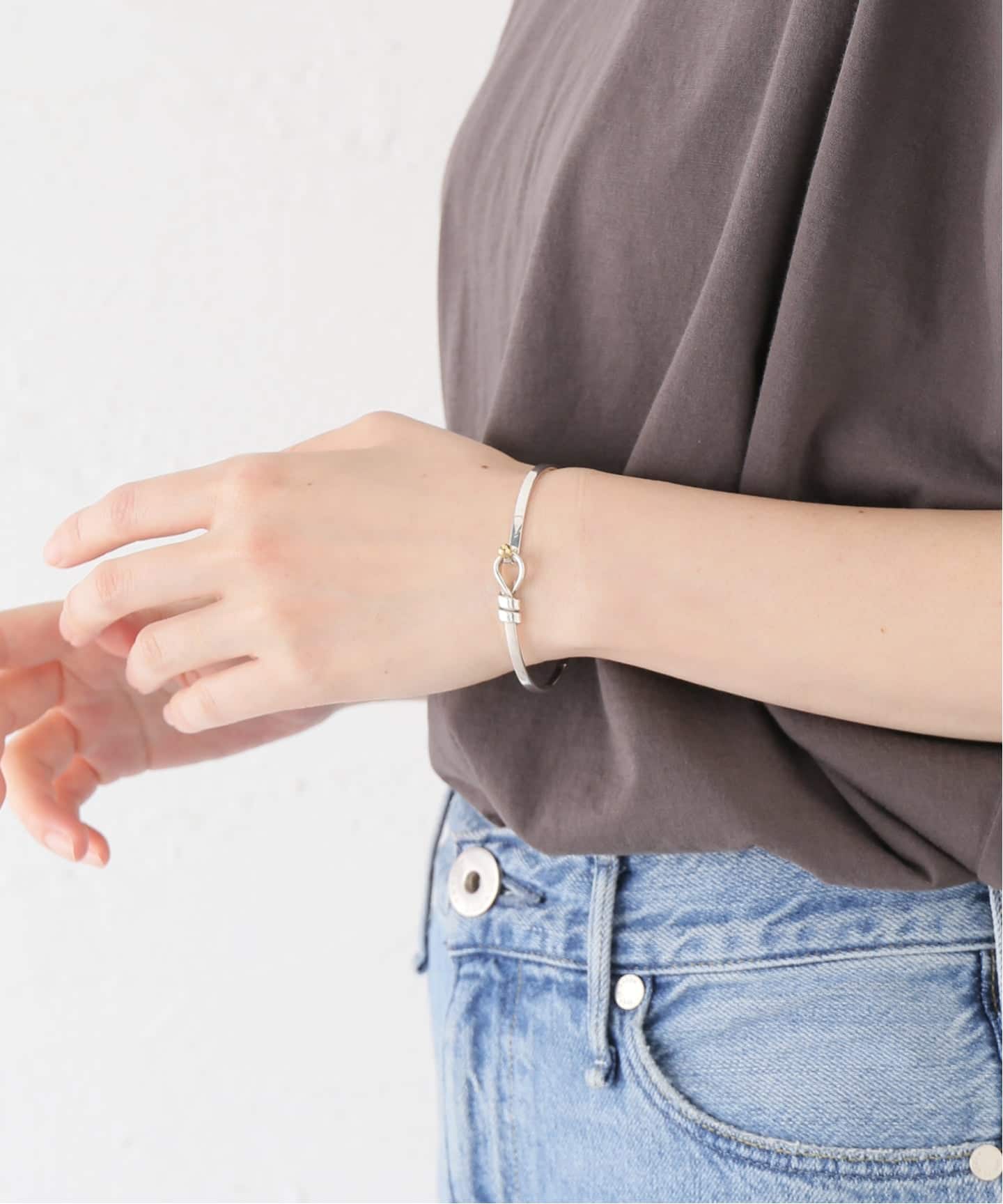 ティファニー バングル TIFFANY & Co. VINTAGE TIFFANY&Co./ティファニー】 Hook & eye bangle