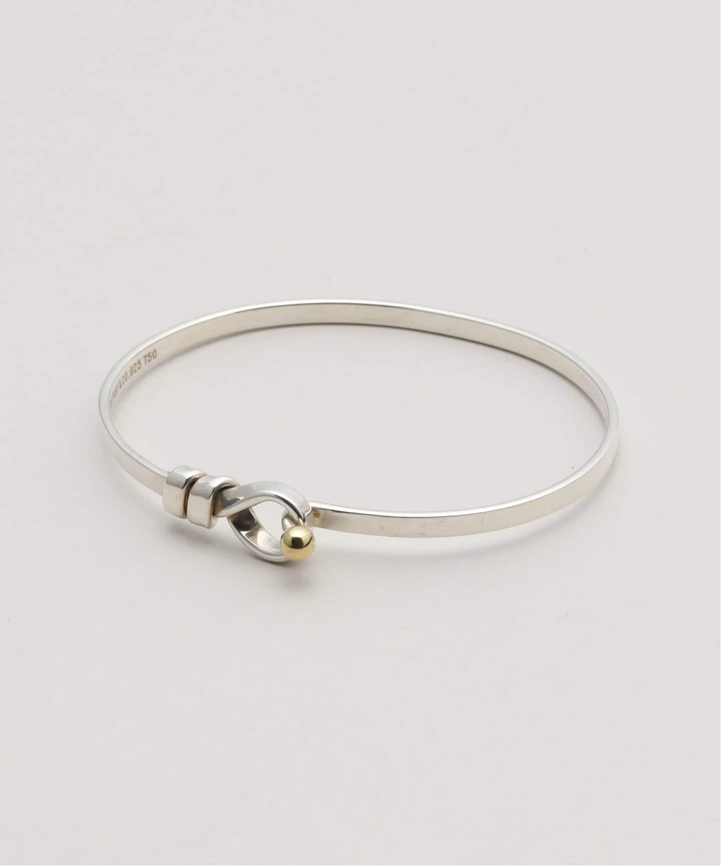 TIFFANY＆Co. ティファニー　バングル　ブレスレット TB7054】Tiffany&Co. hook&loop bangle/silver925,K18
