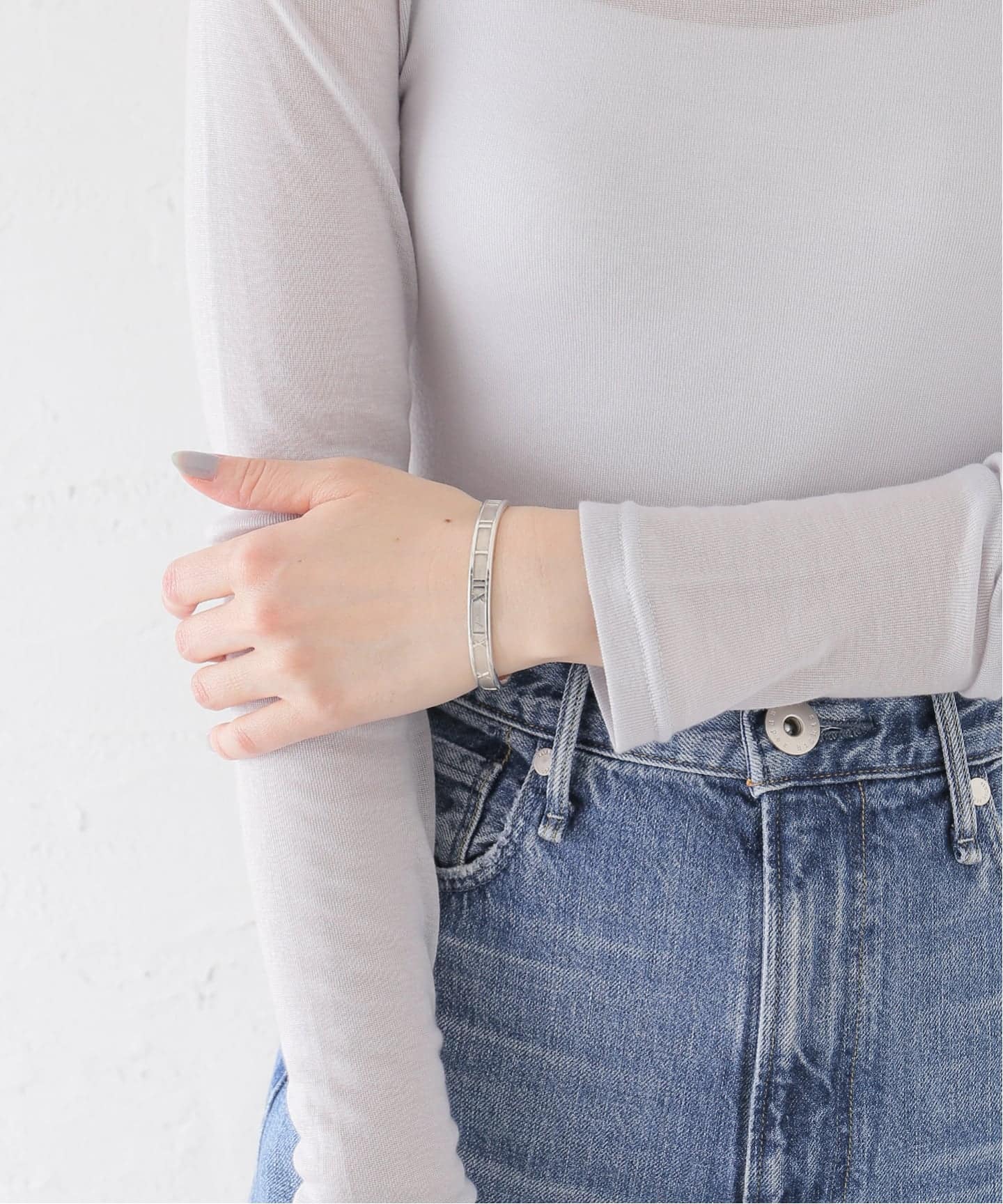 VINTAGE TIFFANY&Co./ティファニー】Atlas cuff bangle（ブレスレット