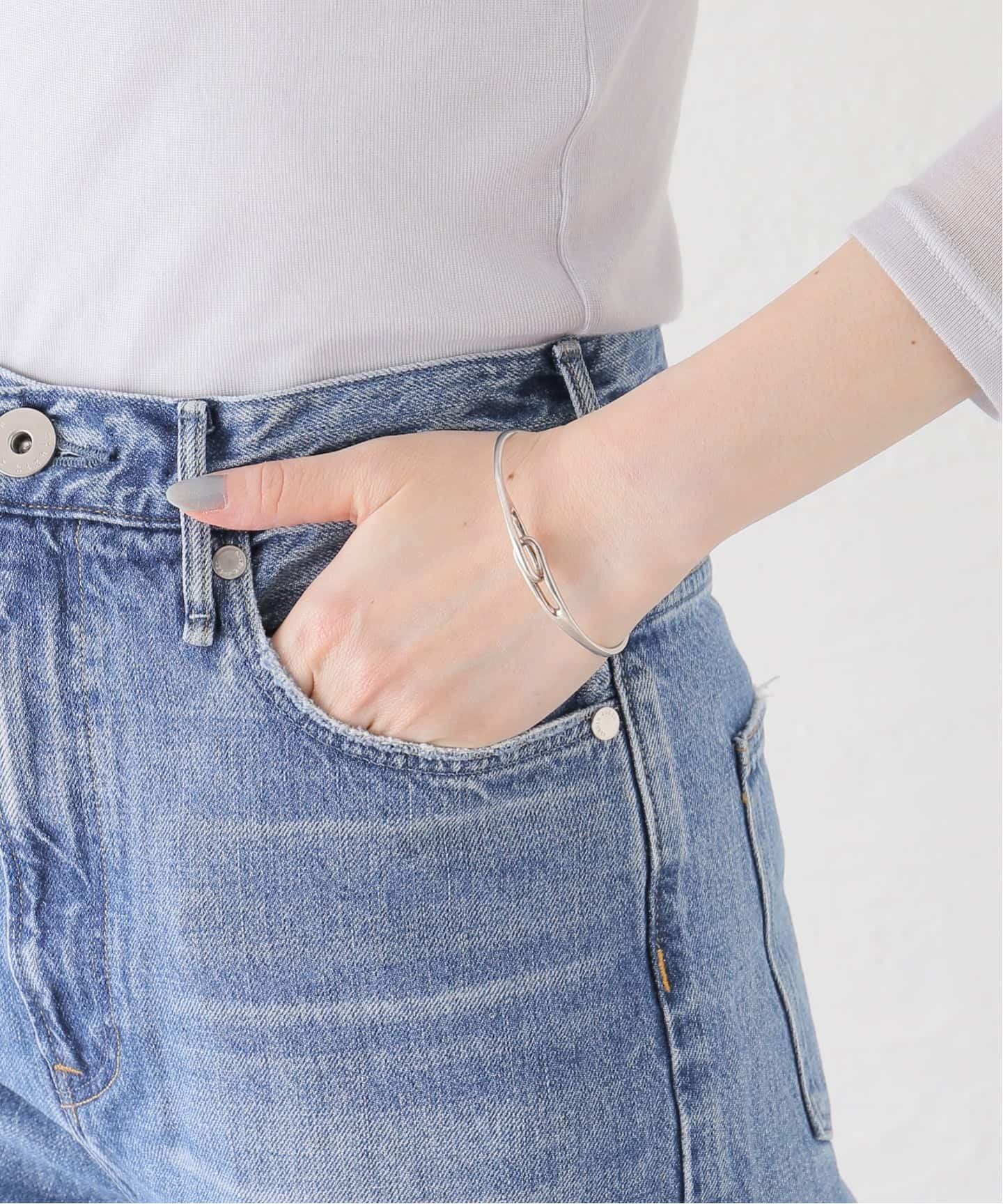 VINTAGE TIFFANY&Co./ティファニー】Double loop bangle（ブレスレット