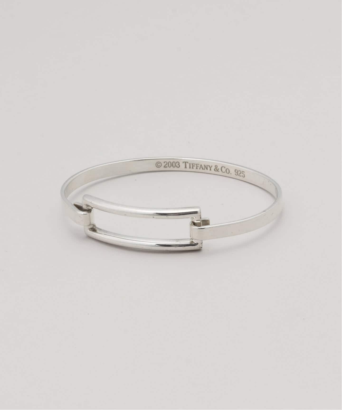 VINTAGE TIFFANY&Co./ティファニー】Open square bangle（ブレスレット